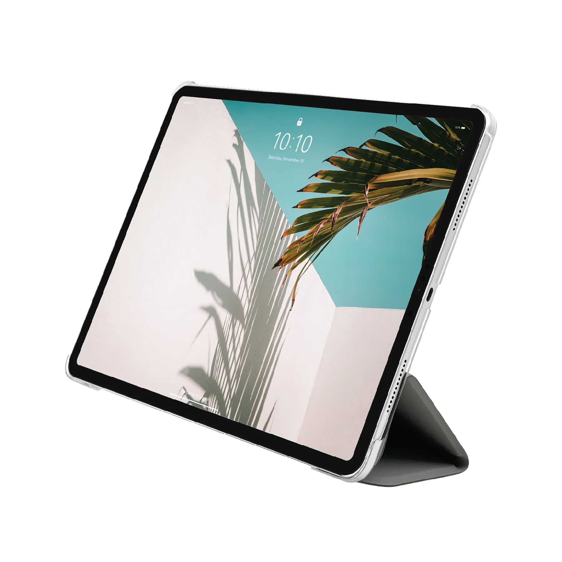 Funda-libro multiposición para iPad de 10,9 pulgadas de Macally - Plata - Image 6