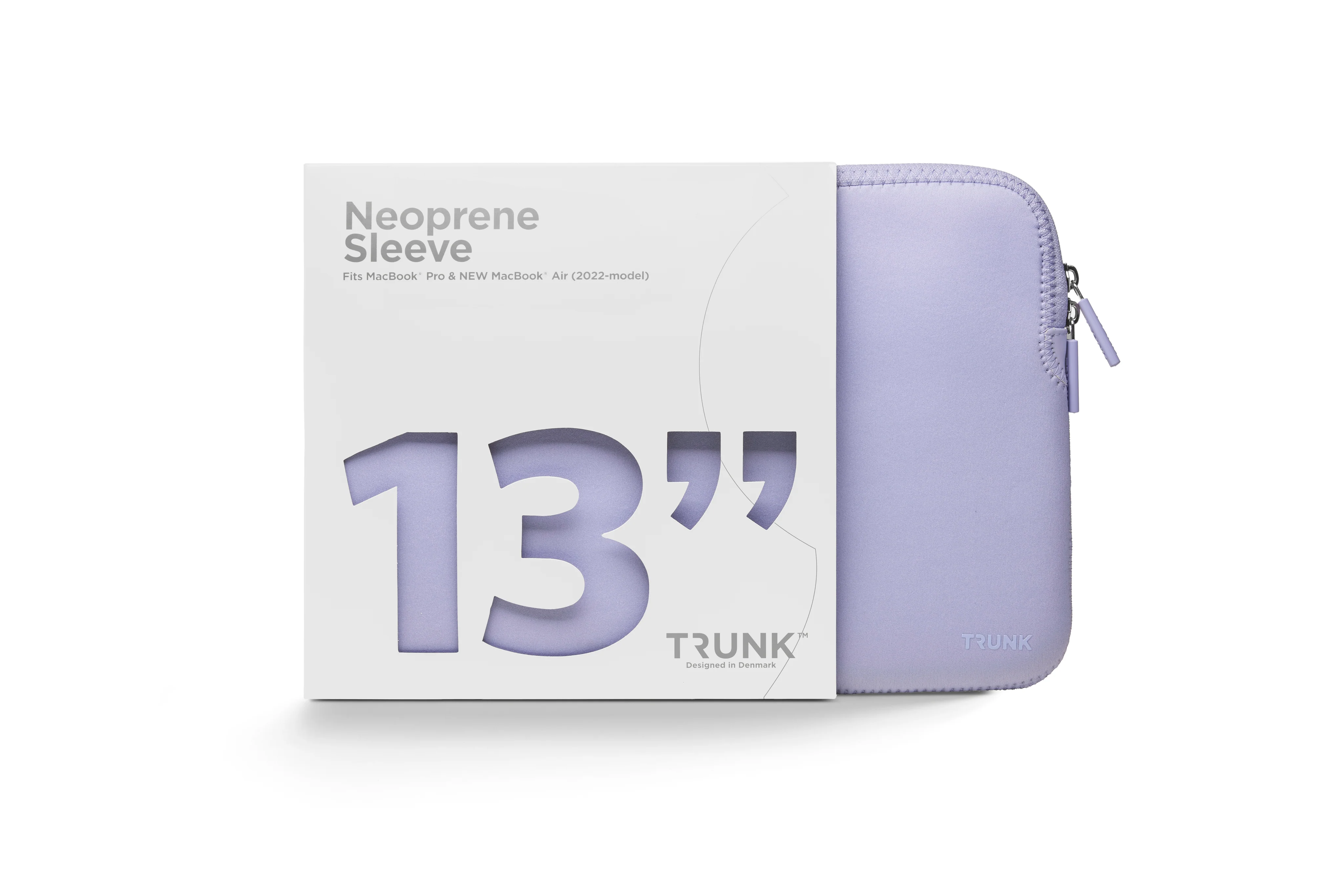 Funda para MacBook de 13 pulgadas Neoprene Sleeve de Trunk - Lavanda - Image 3