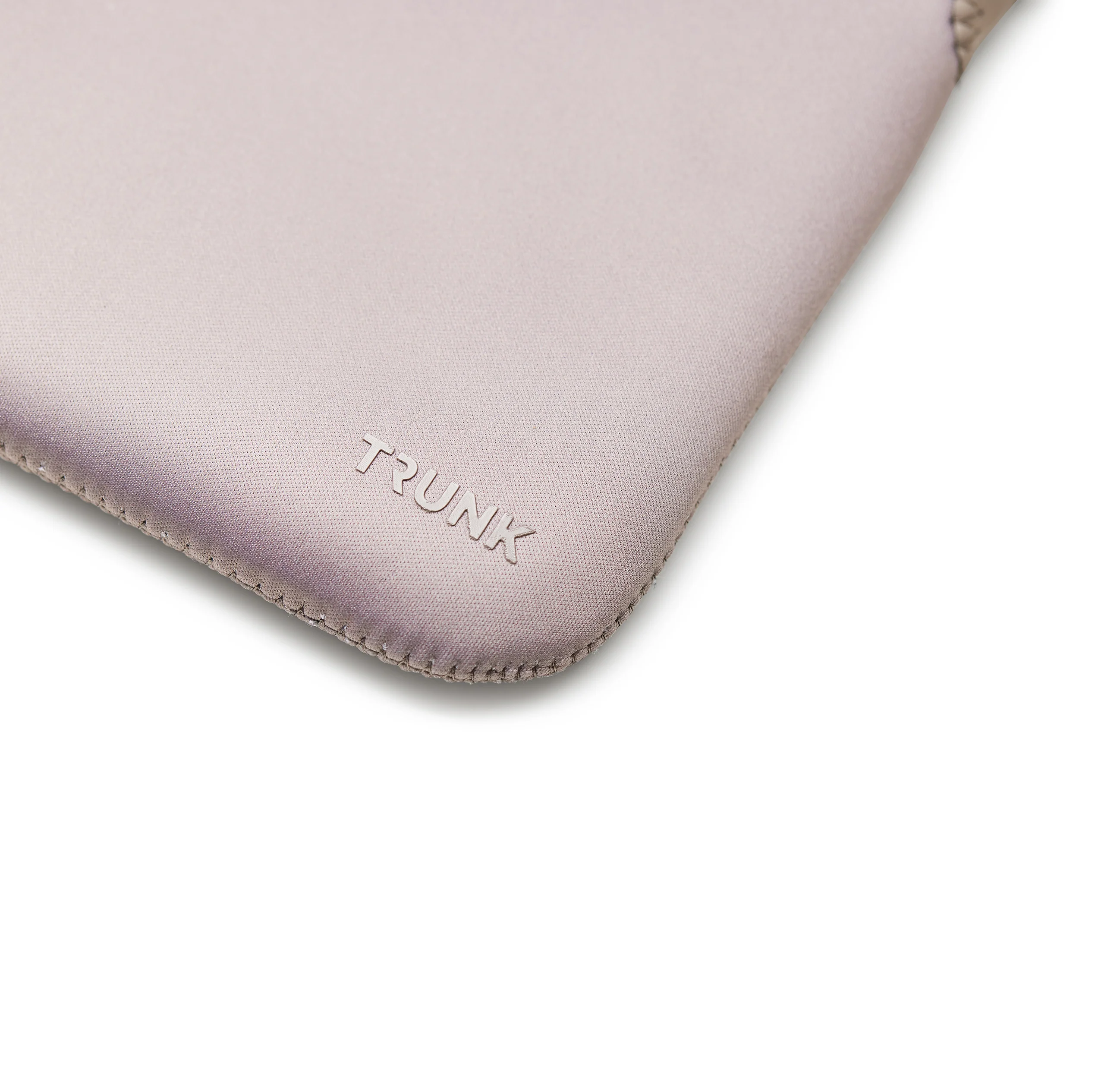 Funda para MacBook de 13 pulgadas Neoprene Sleeve de Trunk - Rosa Grisáceo - Image 4
