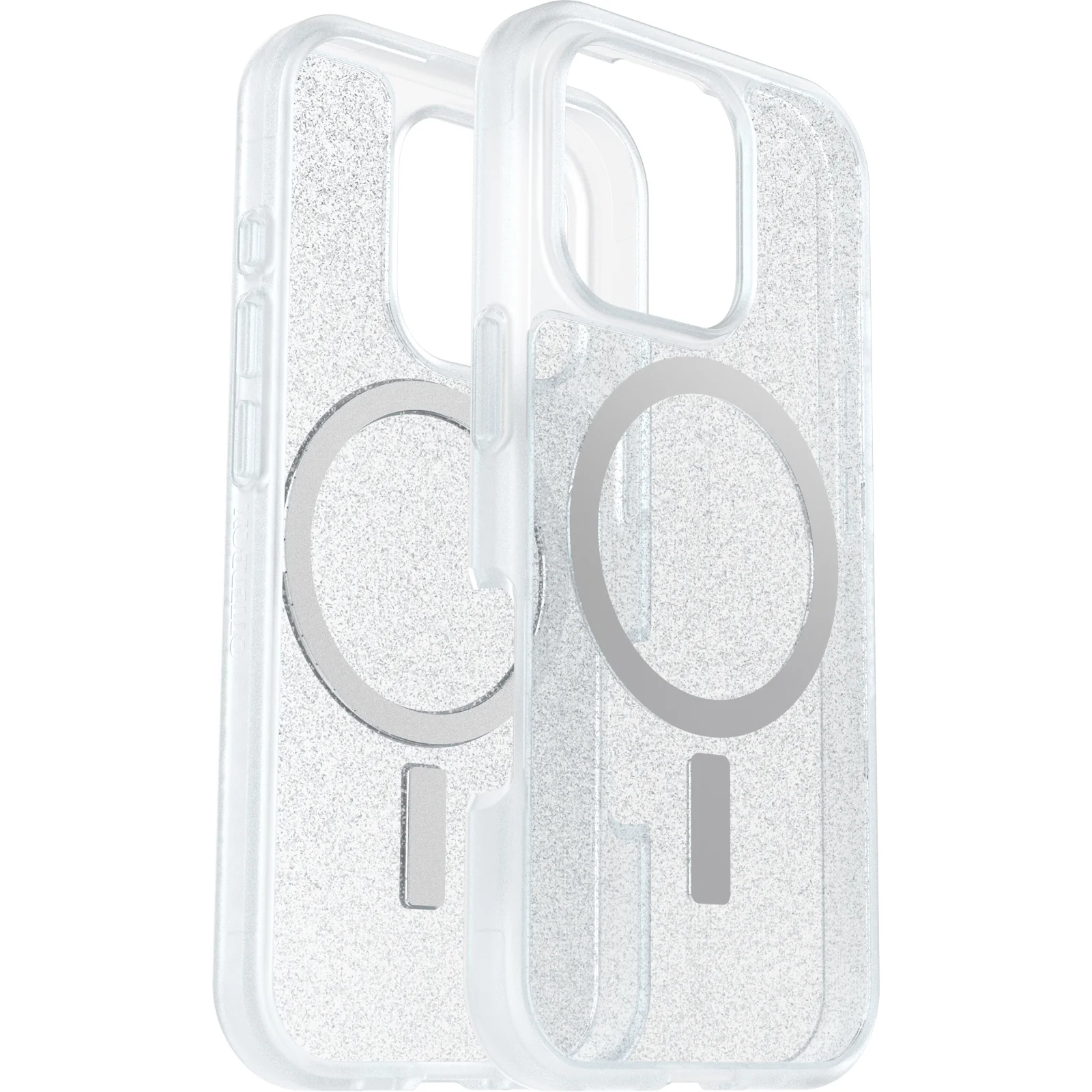 Funda para iPhone 16 Pro React Series MagSafe de OtterBox - Stardust (Purpurina Transparente) - Image 5