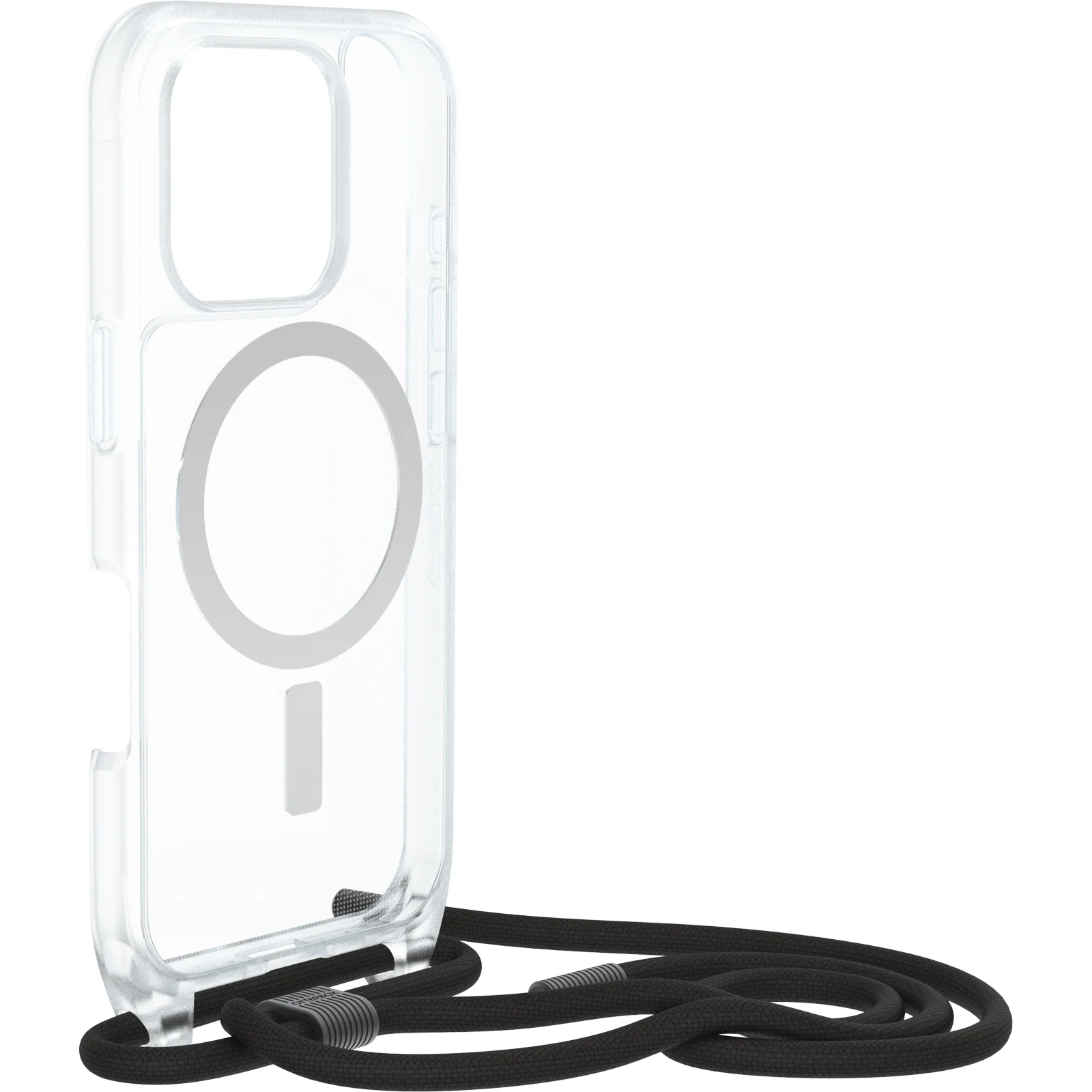 Funda para iPhone 16 Pro React Series Necklace MagSafe de OtterBox - Clear (Transparente) - Image 3
