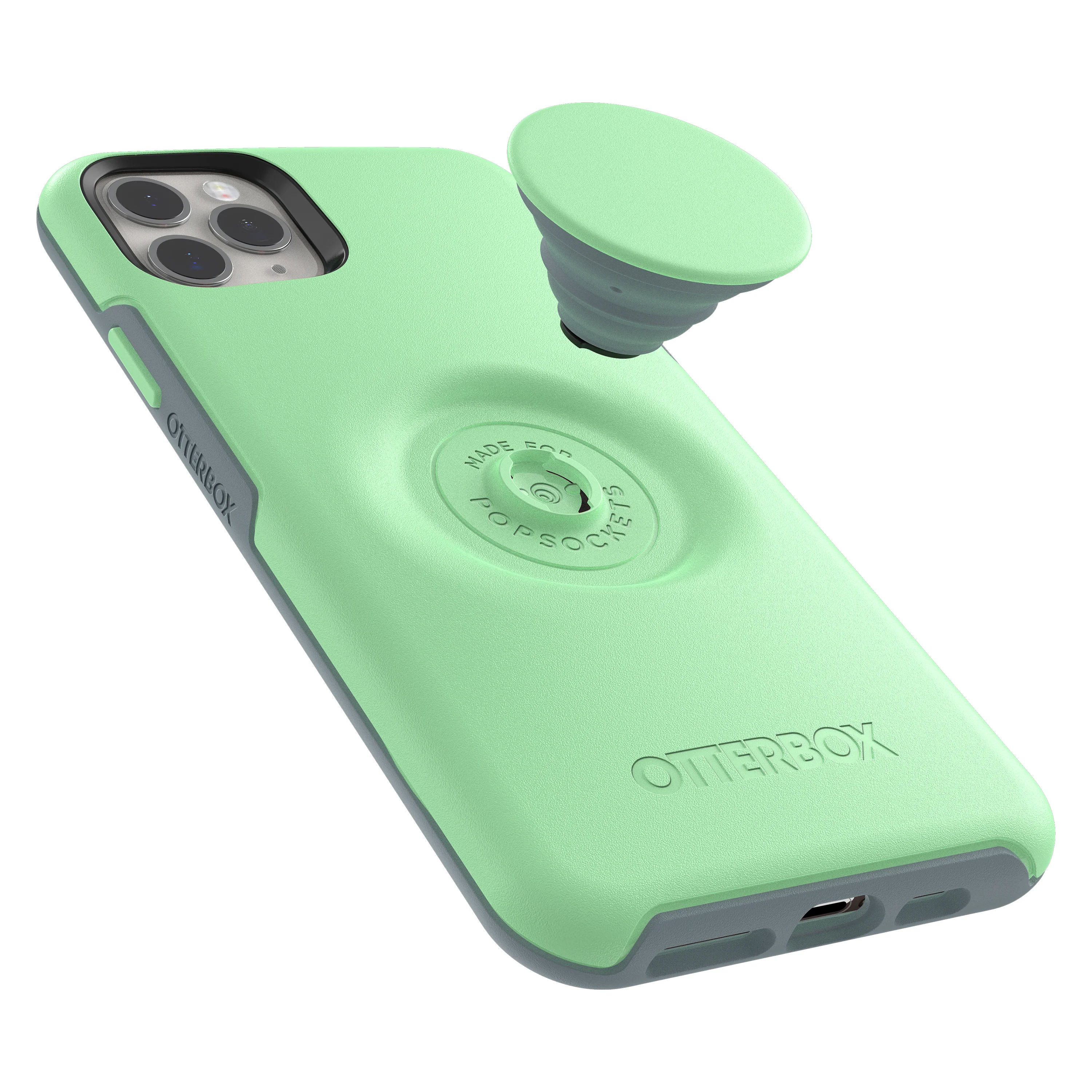 Funda para iPhone 11 Pro Max Otter + Pop Symmetry Series de OtterBox - Mint To Be (Verde) - Image 5