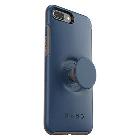 Funda para iPhone 7 Plus/8 Plus Otter + Pop Symmetry Series de OtterBox - Go To Blue (Azul/Gris) - Image 2