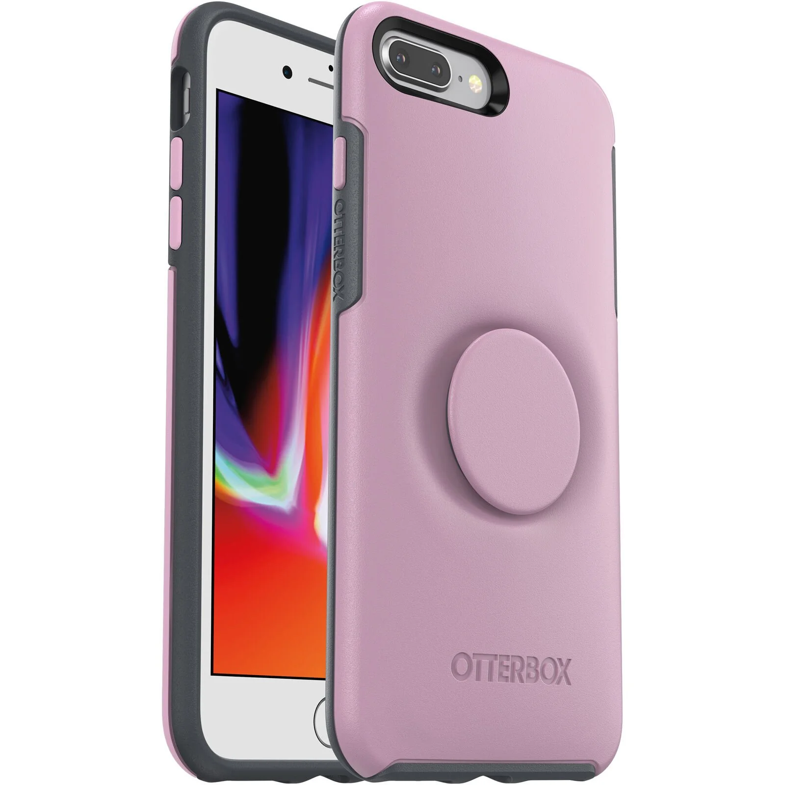 Funda para iPhone 7 Plus/8 Plus Otter + Pop Symmetry Series de OtterBox - Mauveolous (Rosa) - Image 4