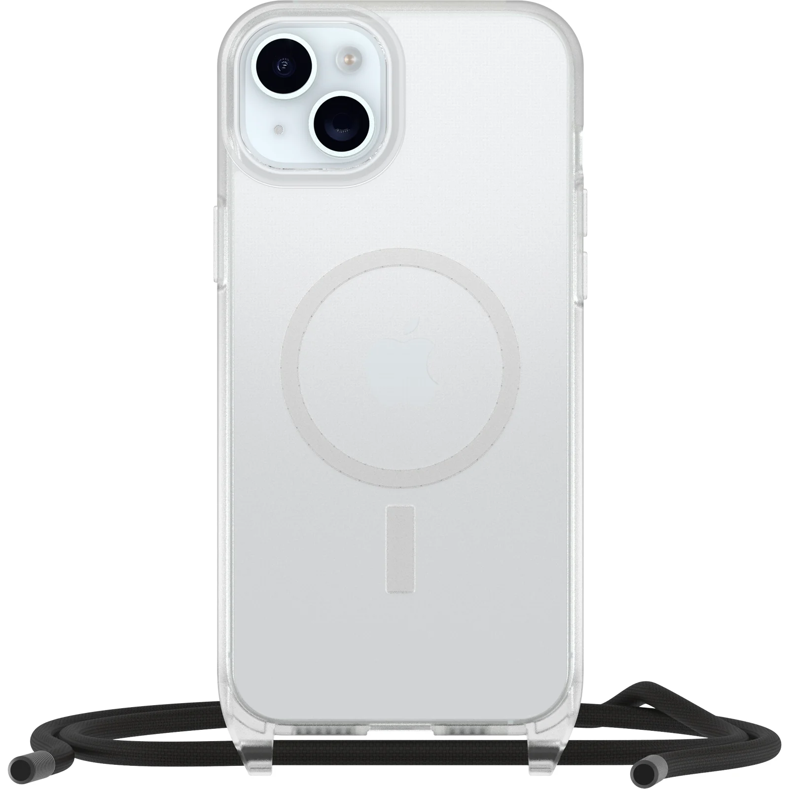 Funda para iPhone 15 Plus React Series Necklace MagSafe de OtterBox - Clear (Transparente)