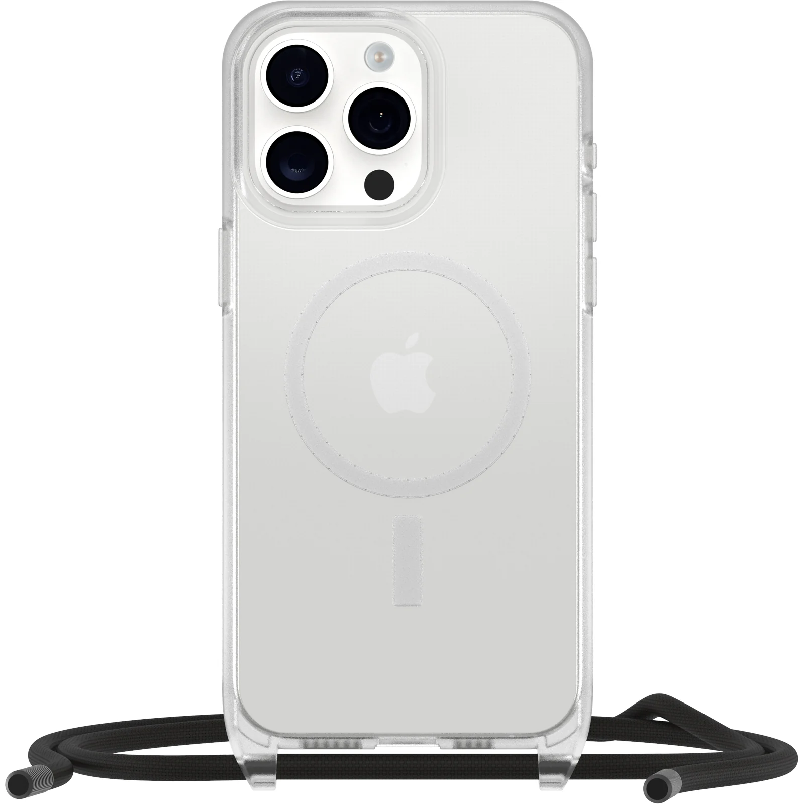 Funda para iPhone 15 Pro Max React Series Necklace MagSafe de OtterBox - Clear (Transparente)