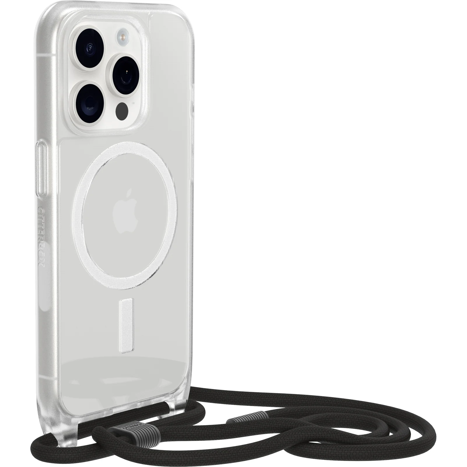 Funda para iPhone 15 Pro React Series Necklace MagSafe de OtterBox - Clear (Transparente) - Image 2