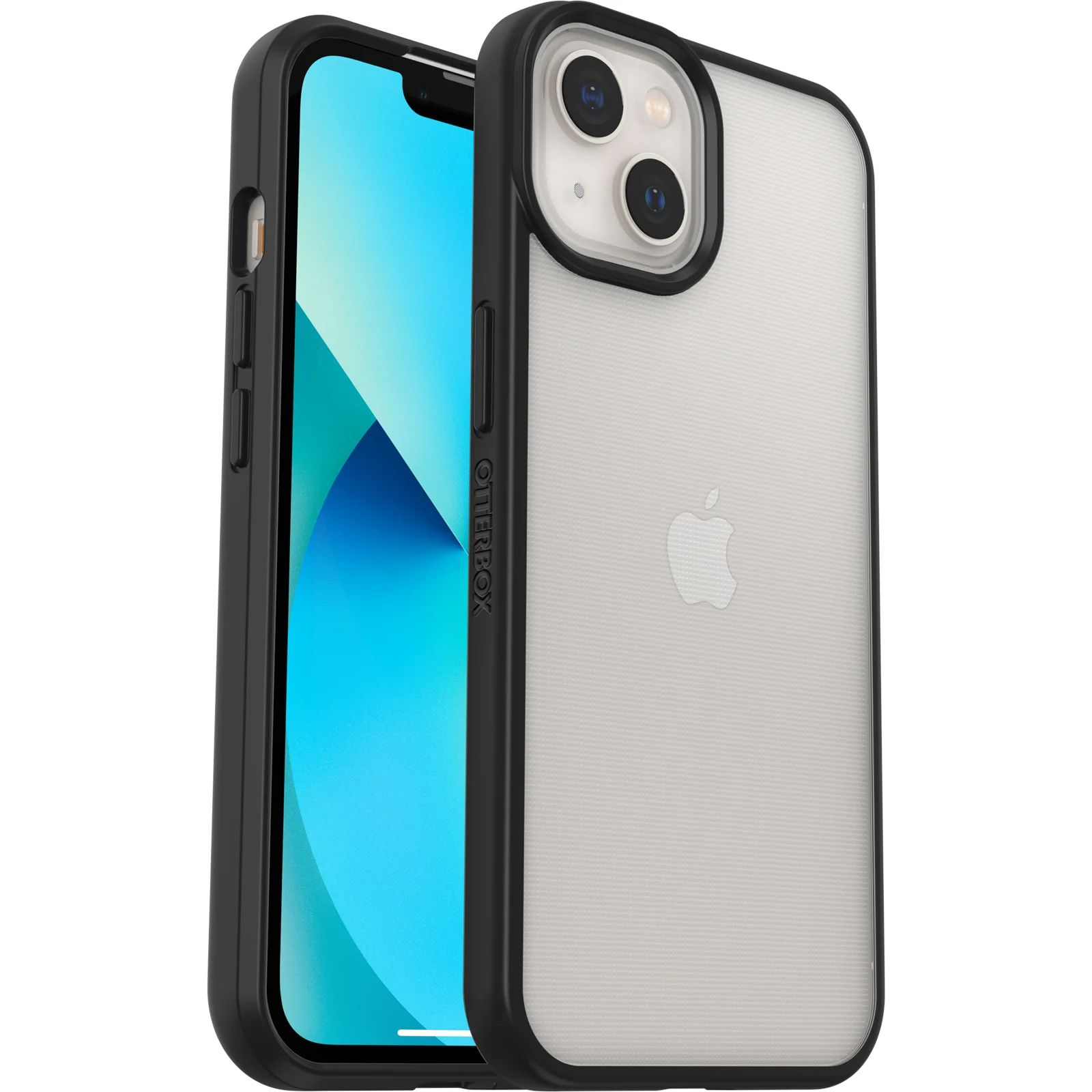 Funda para iPhone 13 React Series de OtterBox - Black Crystal (Negro/Transparente) - Image 6
