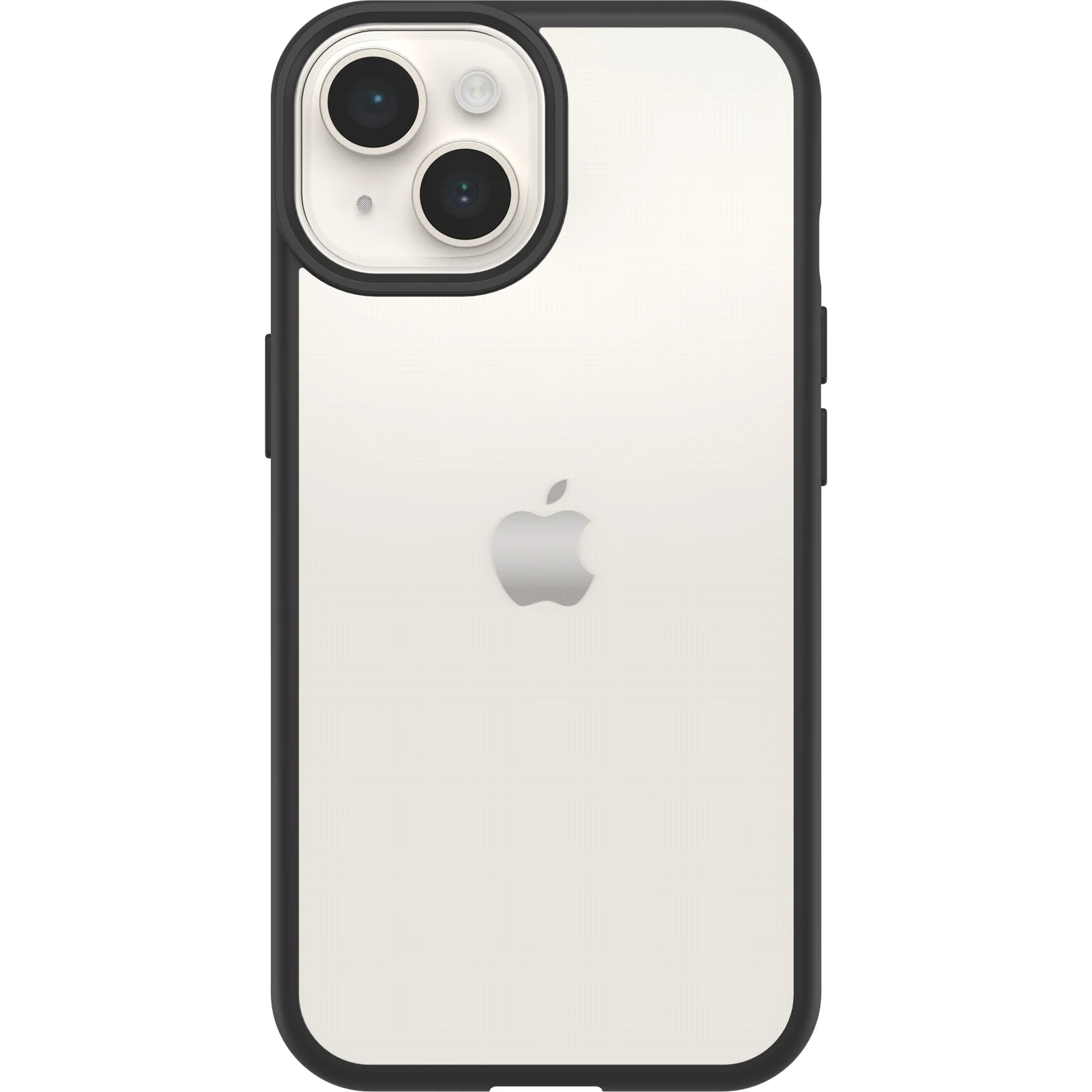 Funda para iPhone 14 React Series de OtterBox - Black Crystal (Negro/Transparente)
