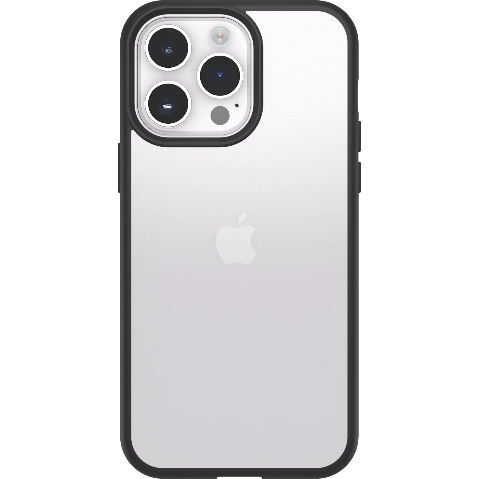Funda para iPhone 14 Pro Max React Series de OtterBox - Black Crystal (Negro/Transparente)