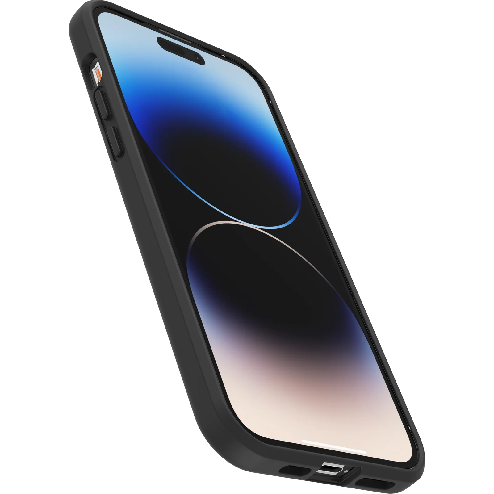 Funda para iPhone 14 Pro Max React Series de OtterBox - Black Crystal (Negro/Transparente) - Image 3