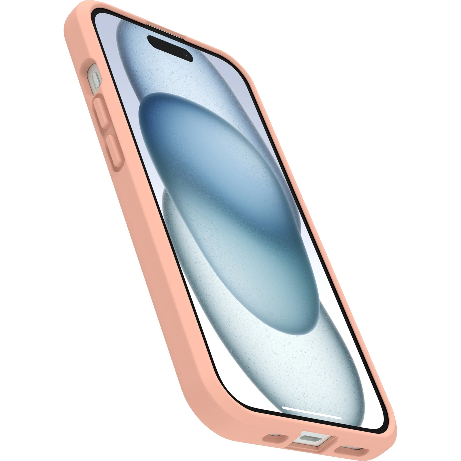 Funda para iPhone 15 React Series de OtterBox - Peach Perfect (Melocotón) - Image 3