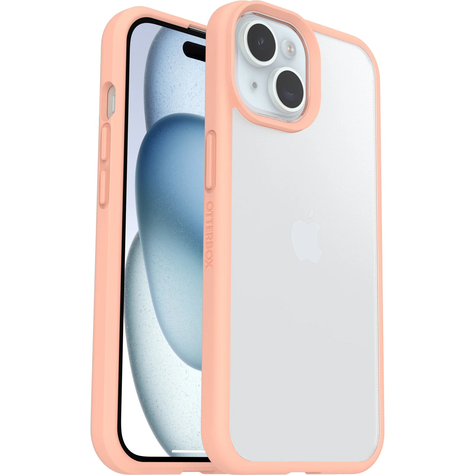 Funda para iPhone 15 React Series de OtterBox - Peach Perfect (Melocotón) - Image 4