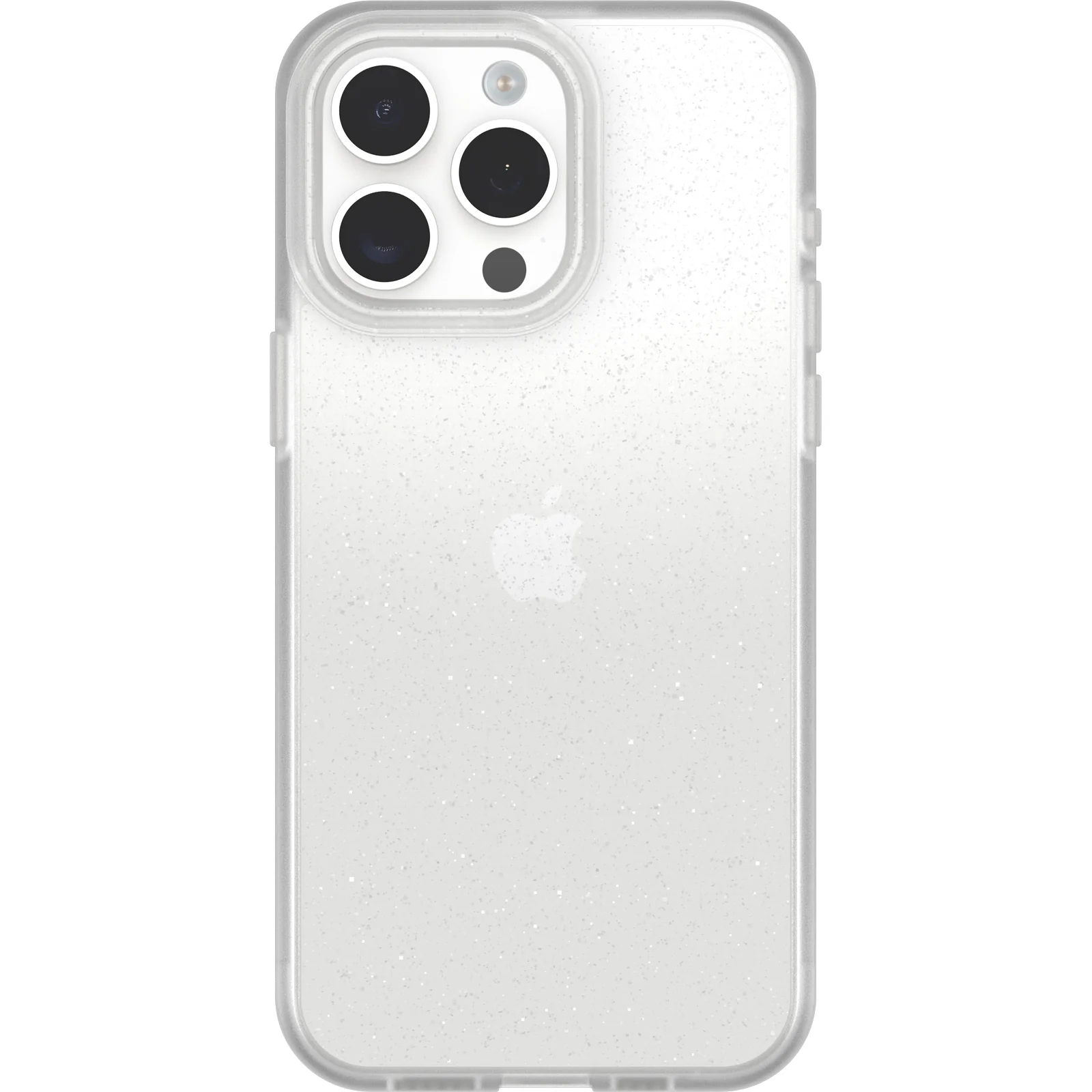Funda para iPhone 15 Pro Max React Clear Series de OtterBox - Stardust (Purpurina Transparente)