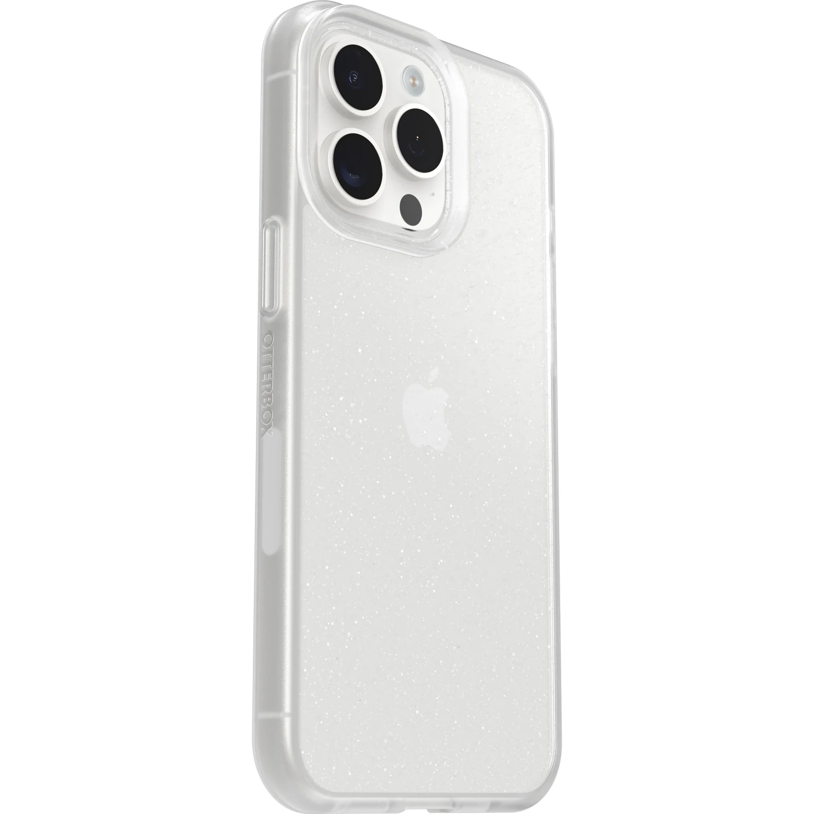 Funda para iPhone 15 Pro Max React Clear Series de OtterBox - Stardust (Purpurina Transparente) - Image 2