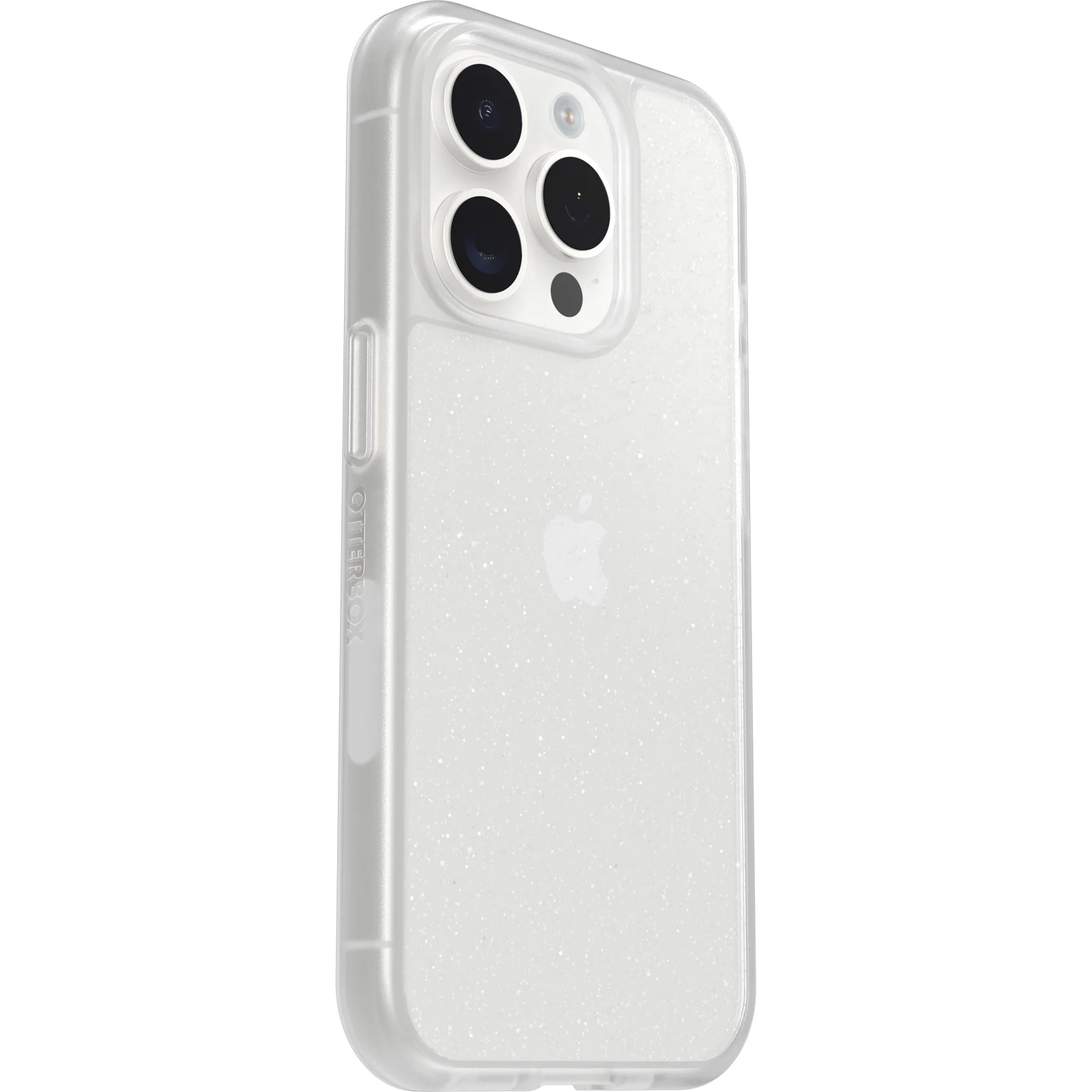 Funda para iPhone 15 Pro React Clear Series de OtterBox - Stardust (Purpurina Transparente) - Image 2