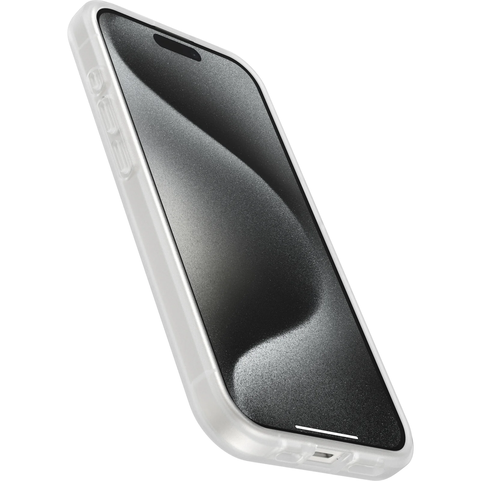 Funda para iPhone 15 Pro React Clear Series de OtterBox - Stardust (Purpurina Transparente) - Image 3