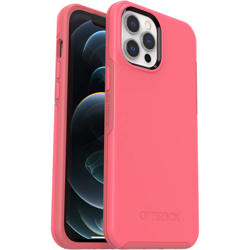 Funda para iPhone 12/12 Pro Symmetry Series para MagSafe de OtterBox - Tea Petal (Rosa) - Image 3