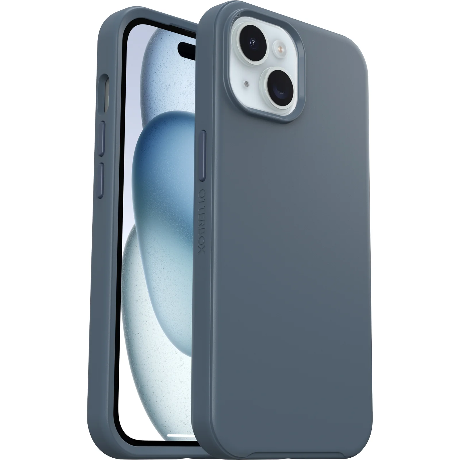 Funda para iPhone 15 Symmetry Series para MagSafe de Otterbox - Bluetiful (Azul) - Image 3