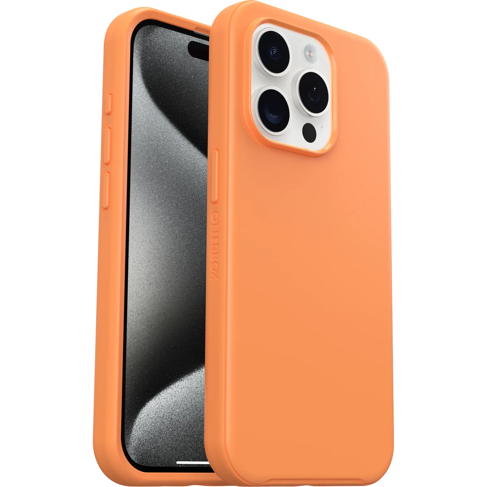 Funda para iPhone 15 Pro Symmetry Series para MagSafe de OtterBox - Sunstone (Naranja) - Image 3