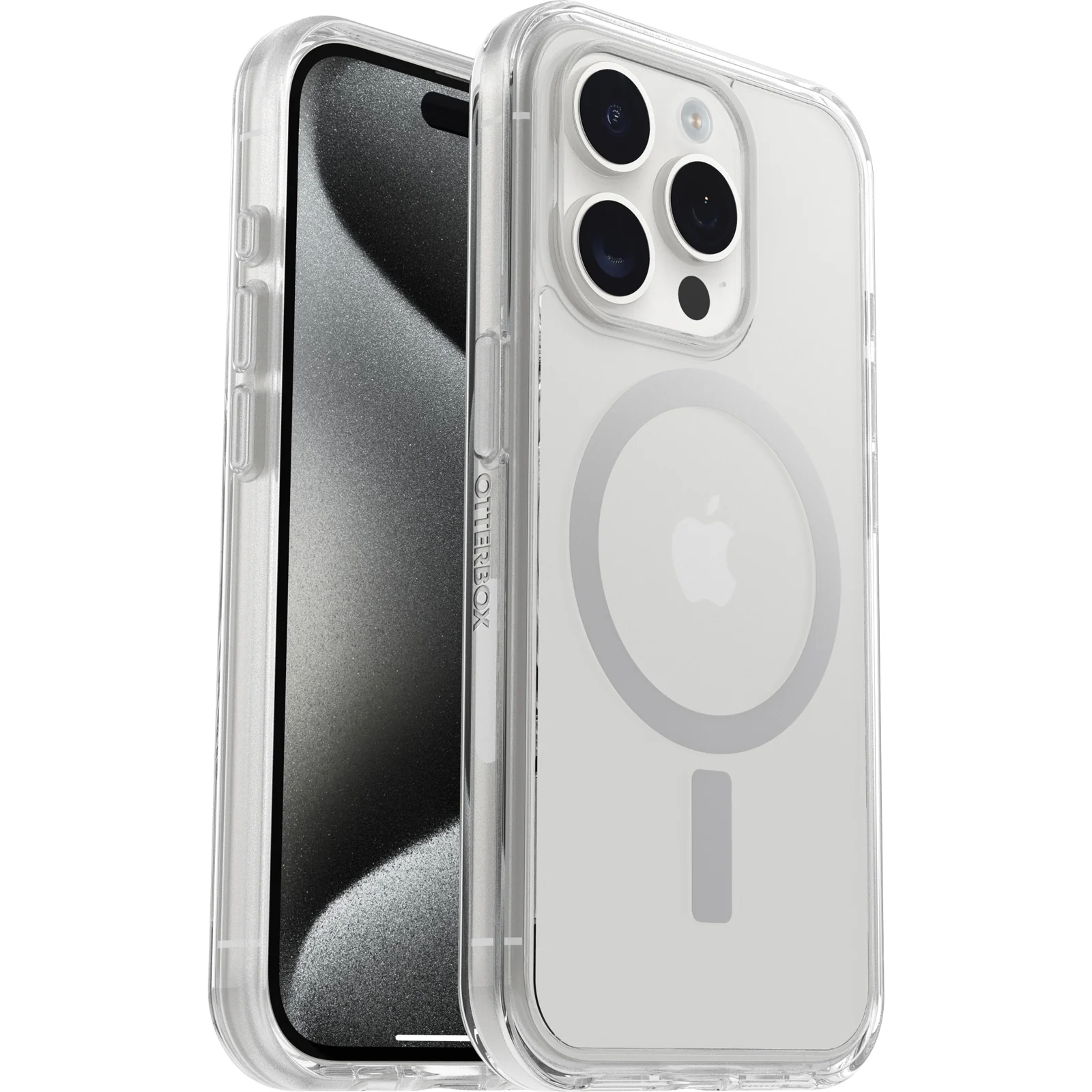 Funda para iPhone 15 Pro Symmetry Clear Series para MagSafe de OtterBox - Clear (Transparente) - Image 3