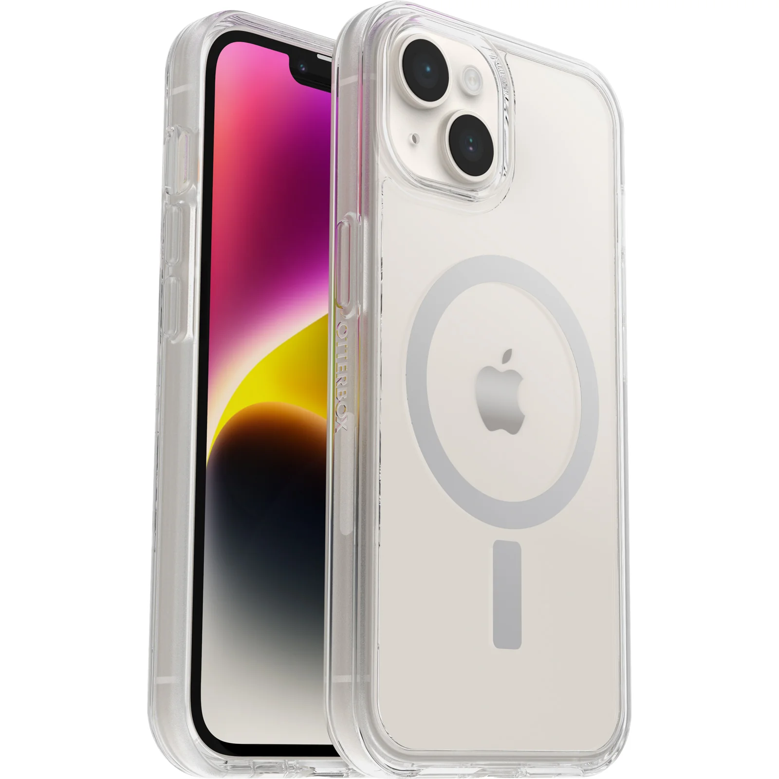 Funda para iPhone 15 Symmetry Clear Series para MagSafe de OtterBox - Clear (Transparente) - Image 3