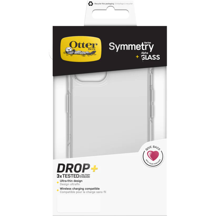 Funda para iPhone 13 Pro Symmetry Series + Protector de pantalla Alpha Glass de OtterBox - Clear (Transparente) - Image 4