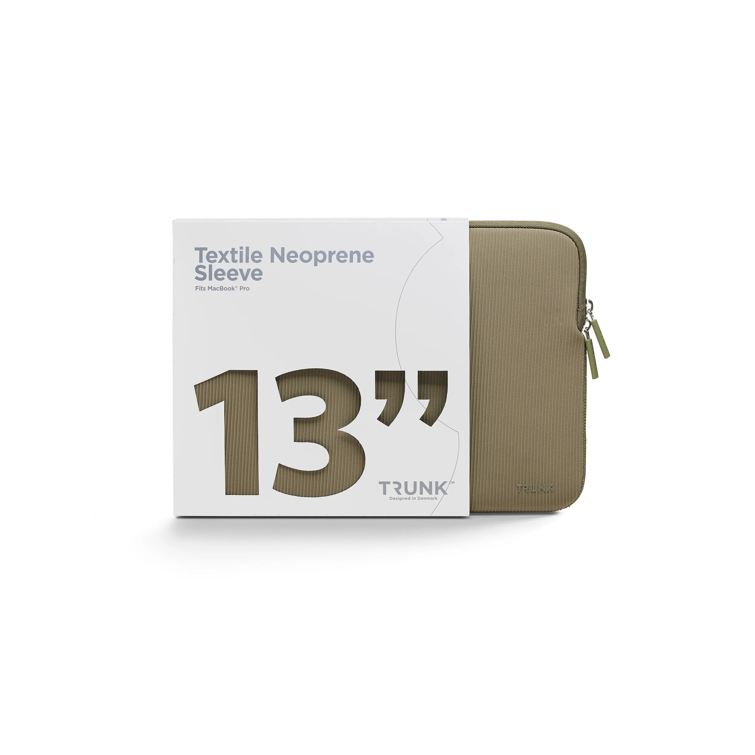 Funda para MacBook 13 pulgadas Textile Collection de Trunk - Verde - Image 3