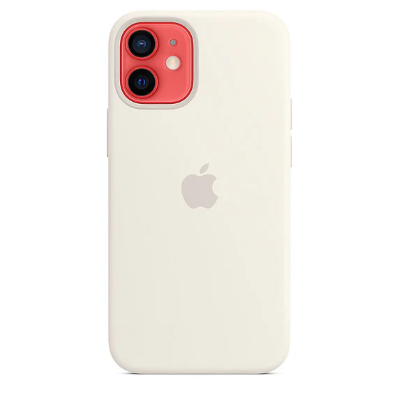 Funda para iPhone 12 mini Silicone Case con MagSafe de Apple - Blanco - Image 5