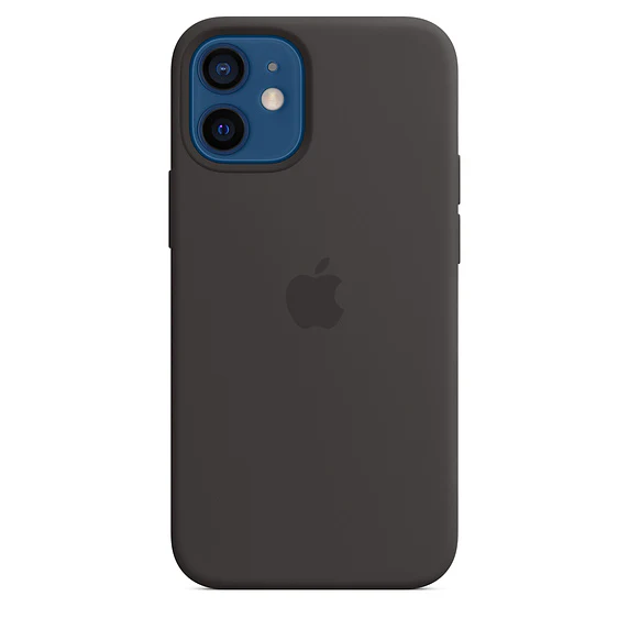 Funda para iPhone 12 mini de silicona con MagSafe - Negro - Image 3