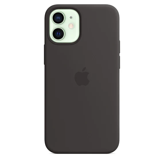 Funda para iPhone 12 mini de silicona con MagSafe - Negro - Image 4