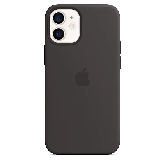 Funda para iPhone 12 mini de silicona con MagSafe - Negro - Image 5