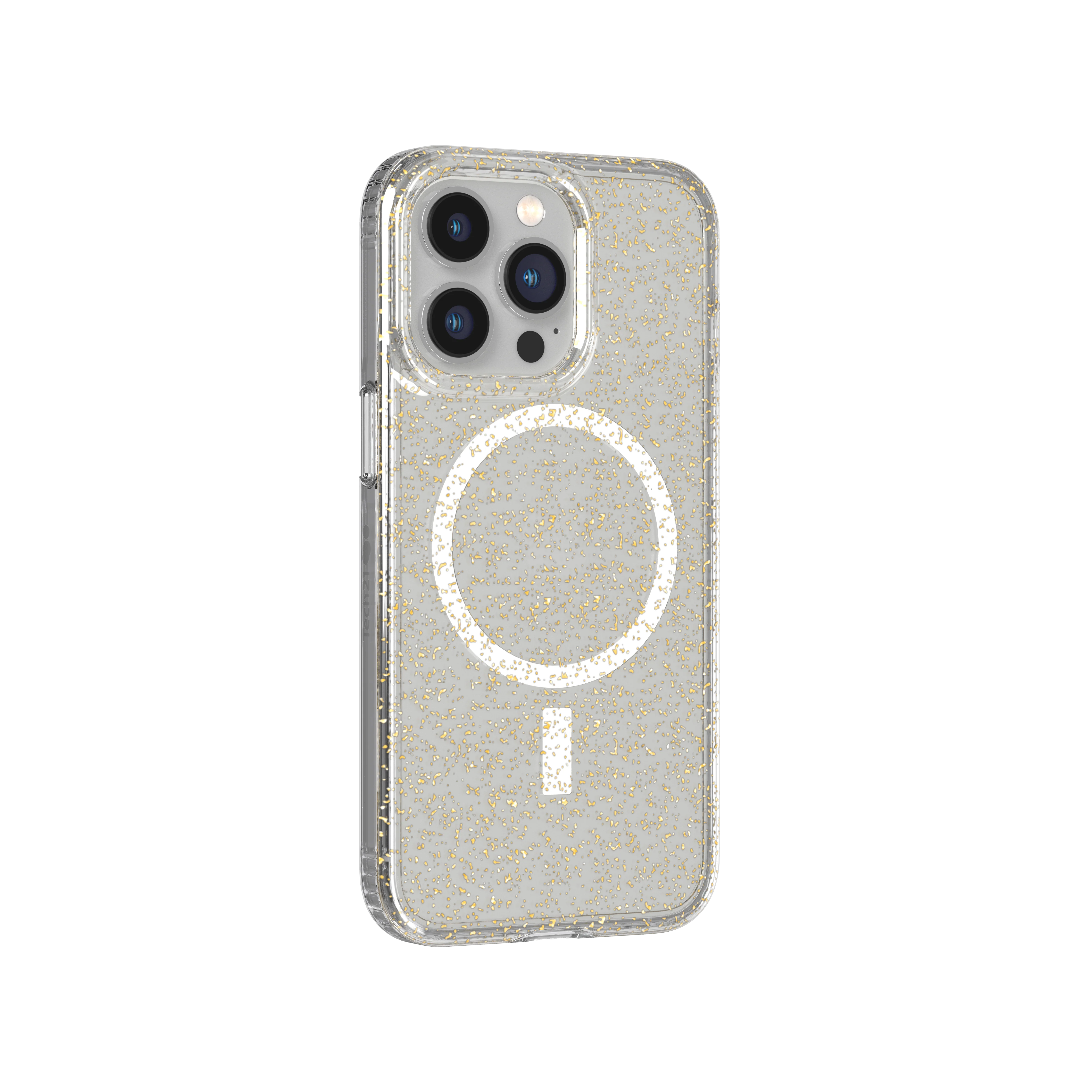 Funda para iPhone 13 Pro de Tech21 - Transparente/Dorado