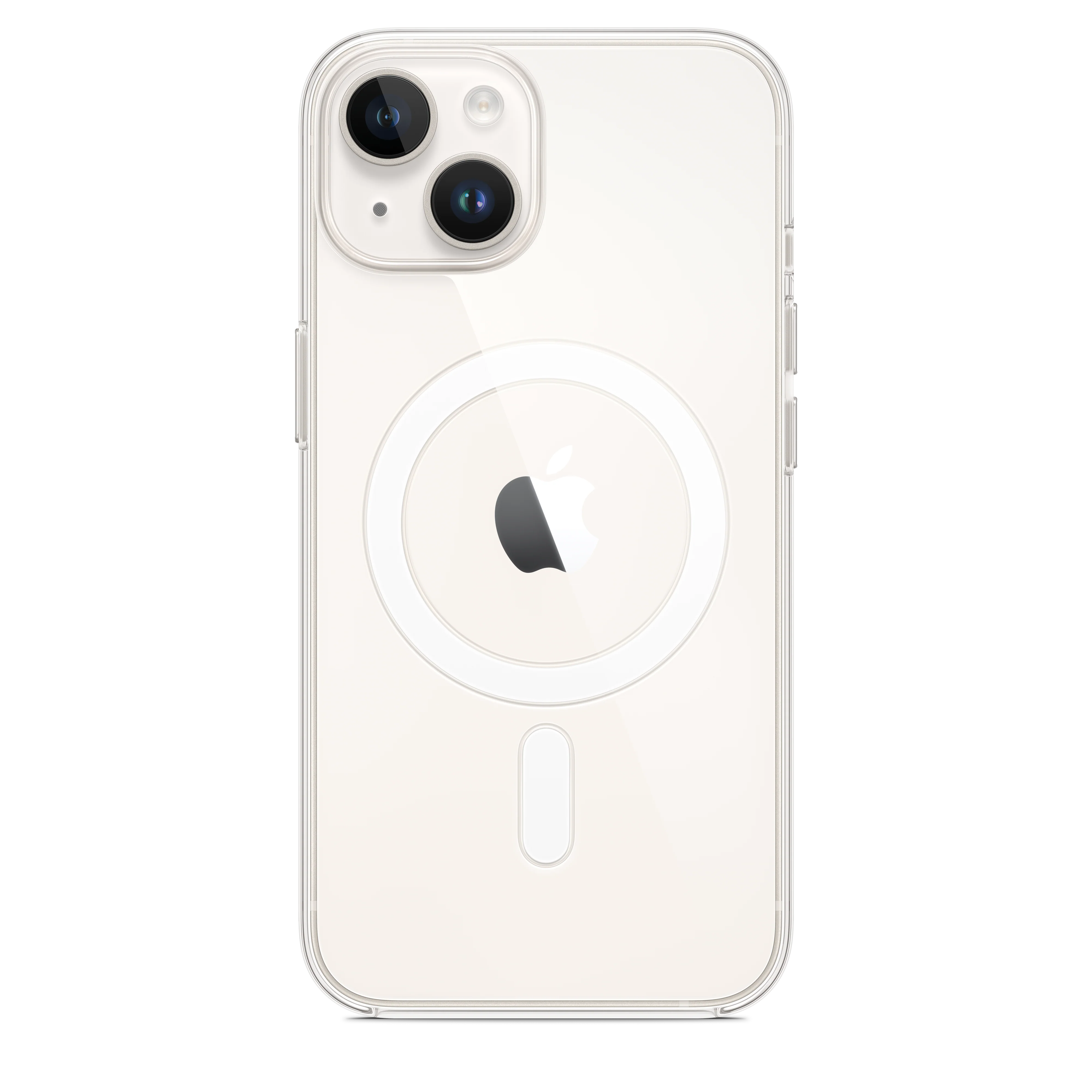 Funda para iPhone 14 transparente con MagSafe
