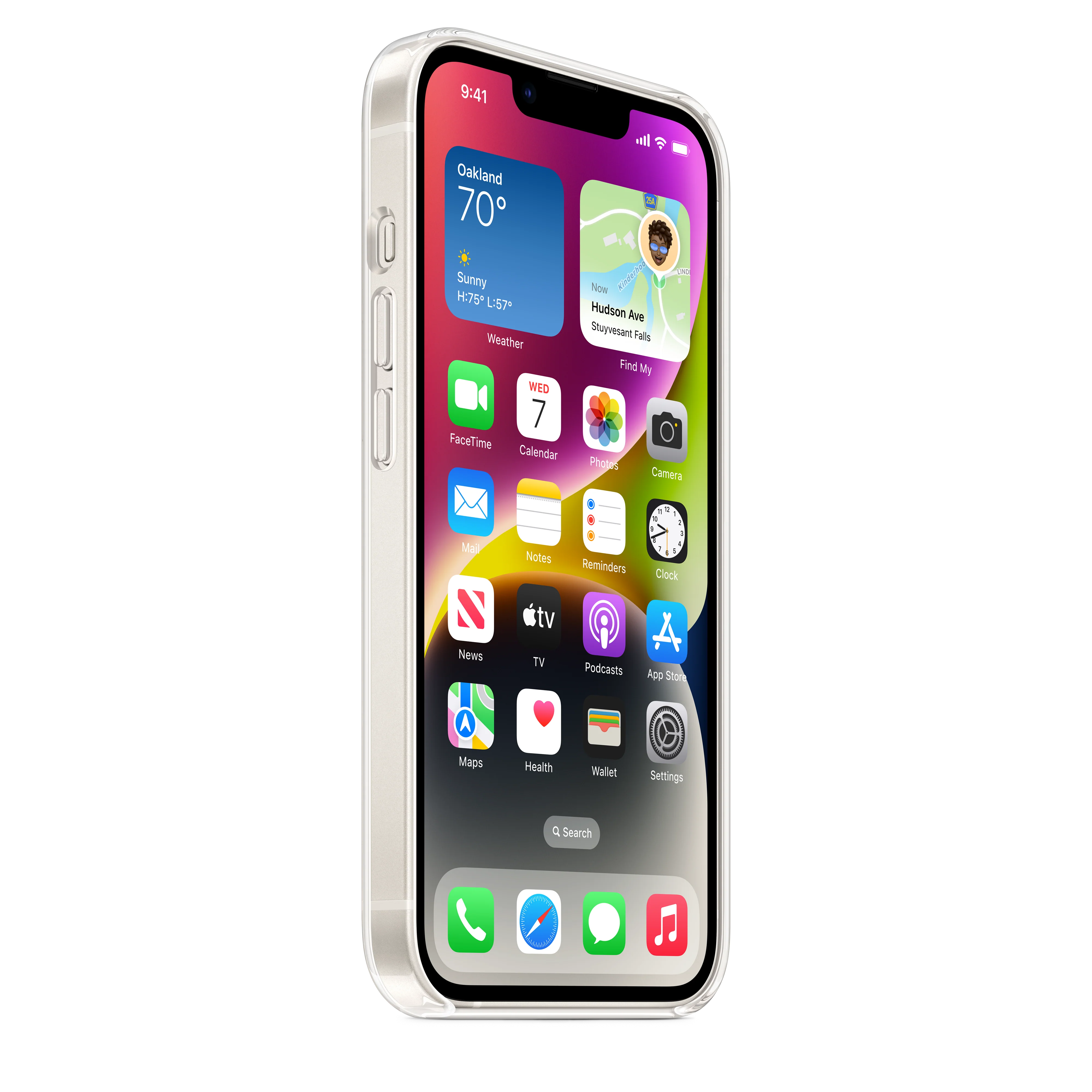 Funda para iPhone 14 transparente con MagSafe - Image 7