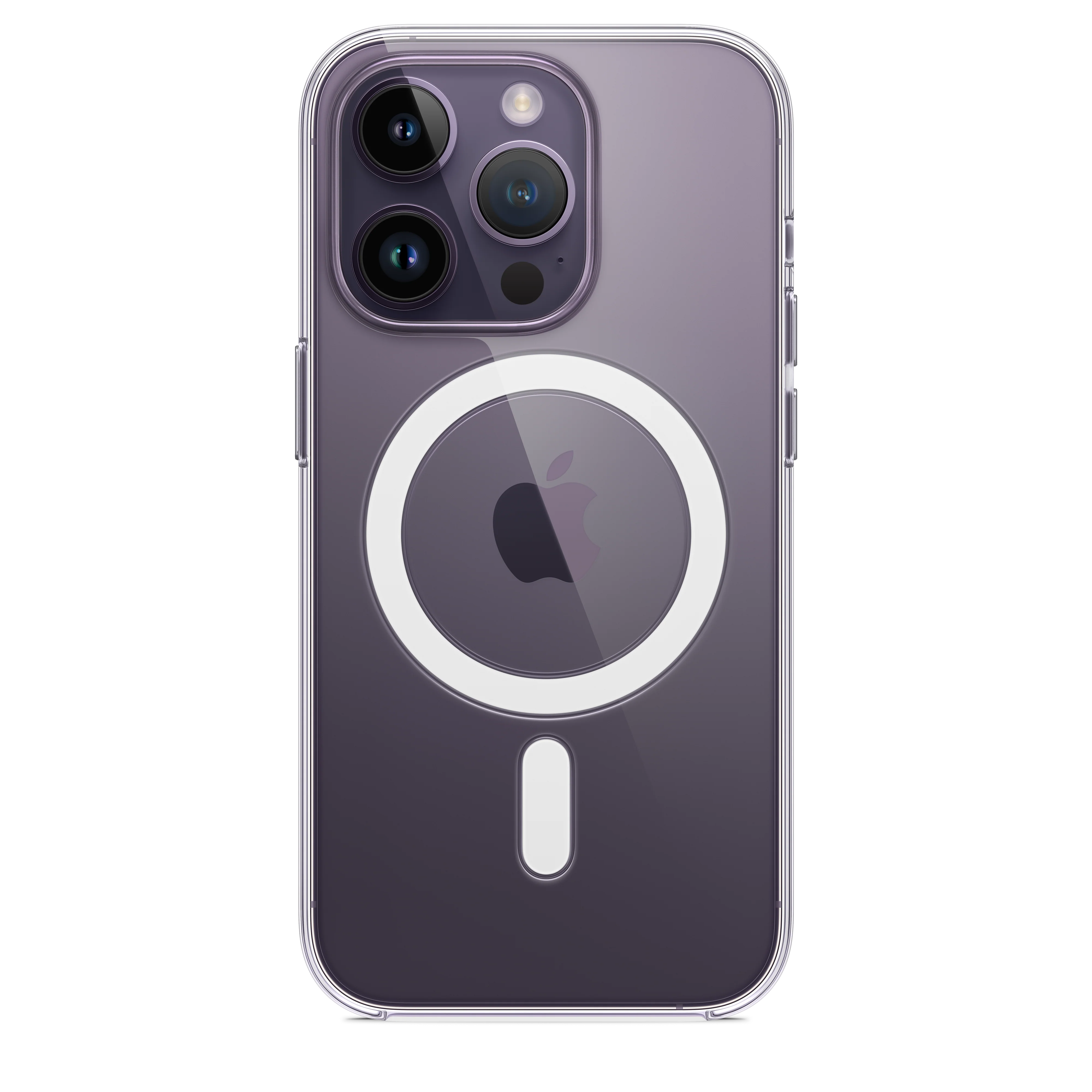 Funda para iPhone 14 Pro transparente con MagSafe