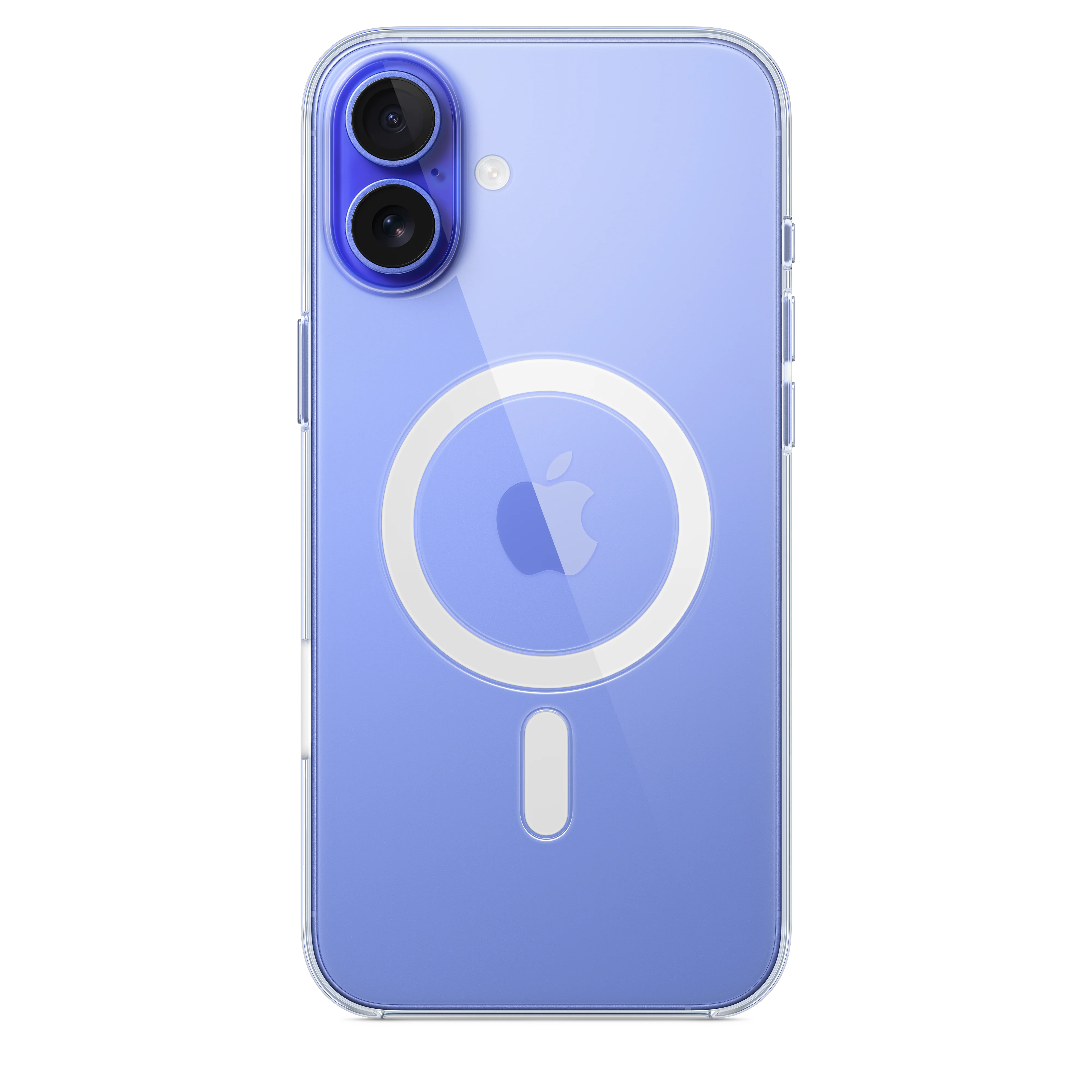 Funda para iPhone 16 Plus transparente con MagSafe