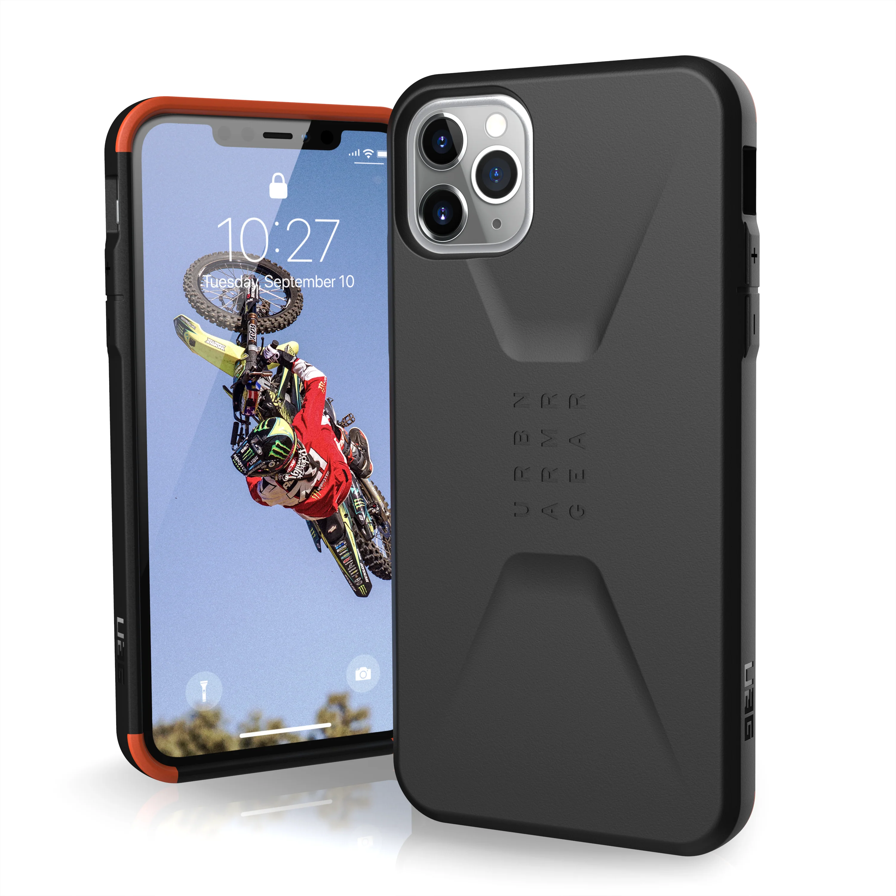 Funda para iPhone 11 Pro Max Civilian de UAG - Negro - Image 4