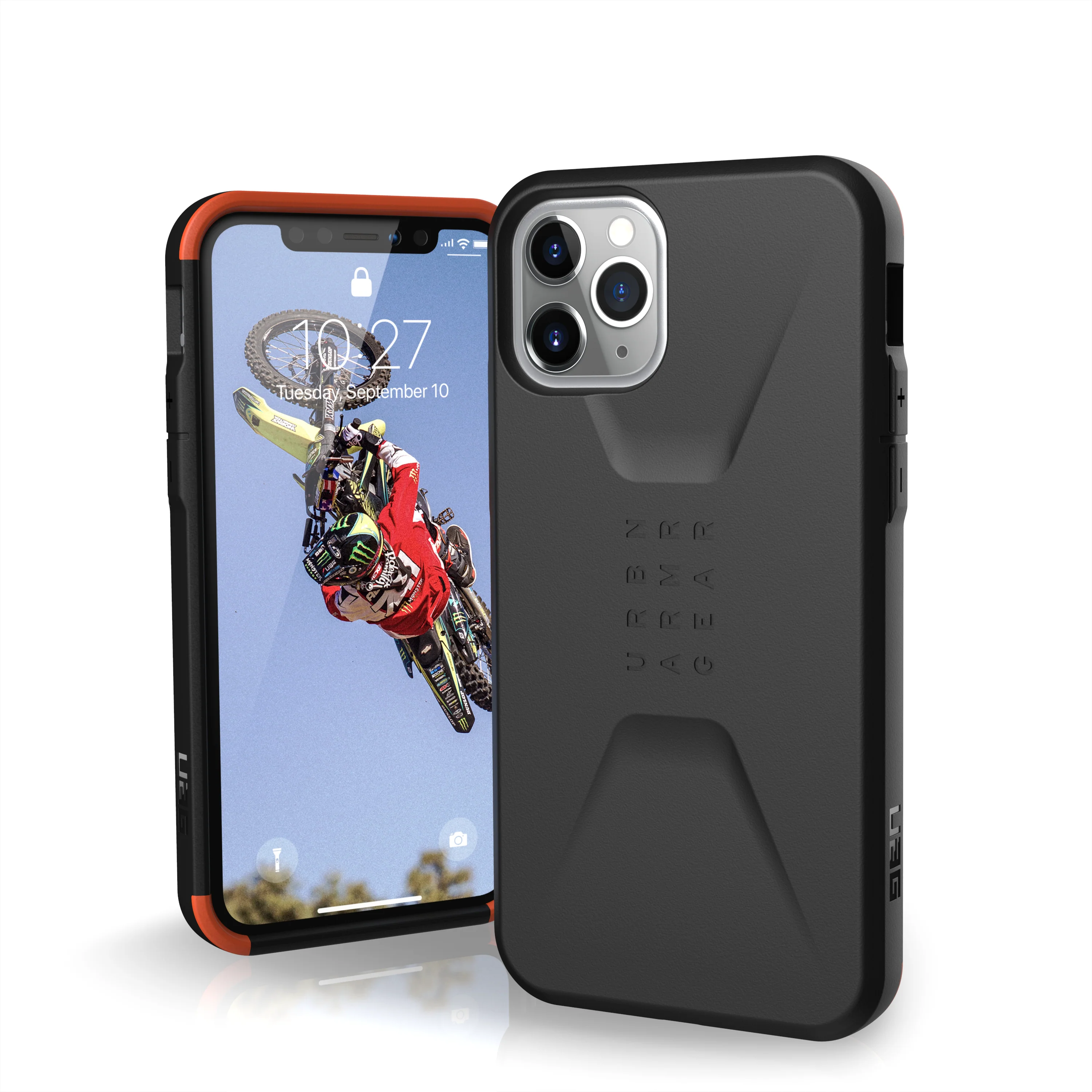 Funda para iPhone 11 Pro Civilian de UAG - Negro - Image 4