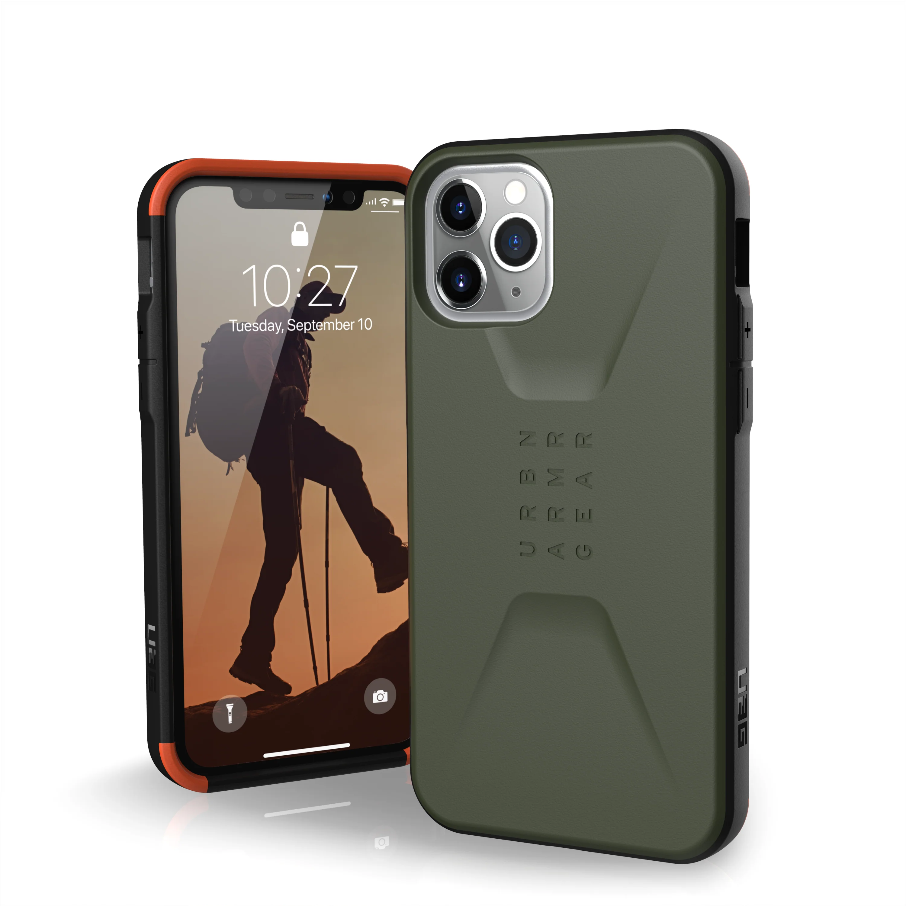 Funda para iPhone 11 Pro Civilian de UAG - Oliva - Image 4