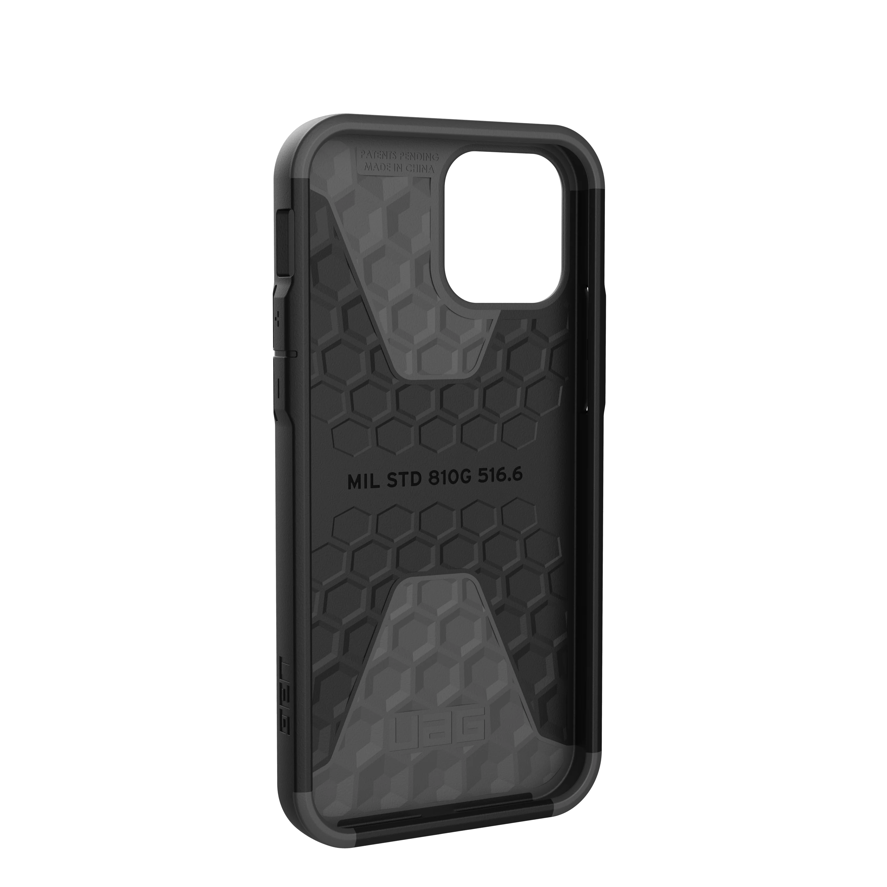 Funda para iPhone 12/12 Pro Civilian de UAG - Plata - Image 4