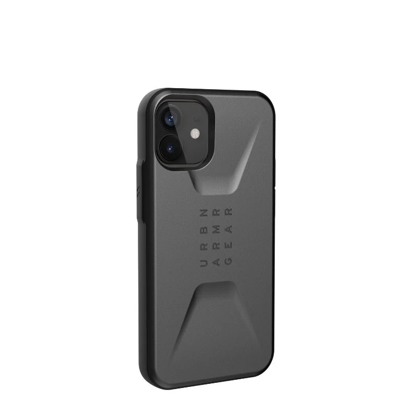 Funda para iPhone 12 mini Civilian de UAG - Plata
