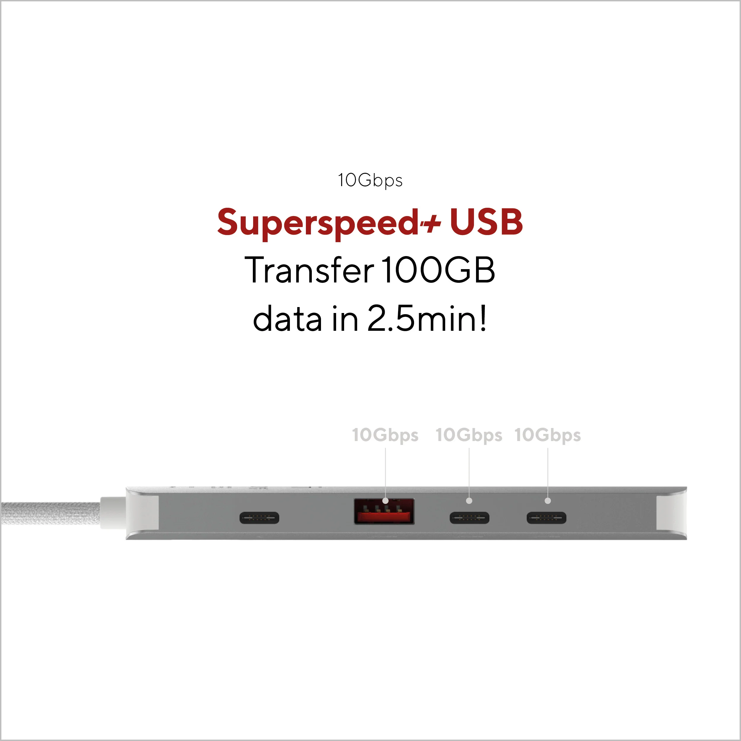Hub 5 en 1 Pro USB-C de LINQ - Image 7