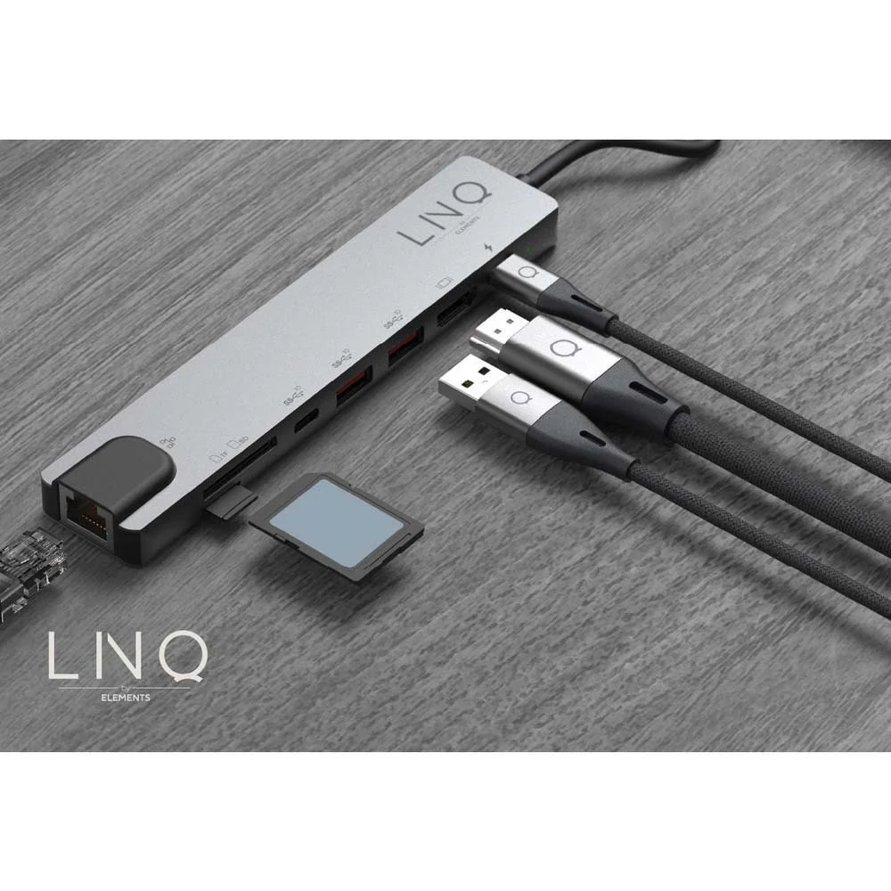 Hub 8 en 1 USB-C de LINQ - Image 9