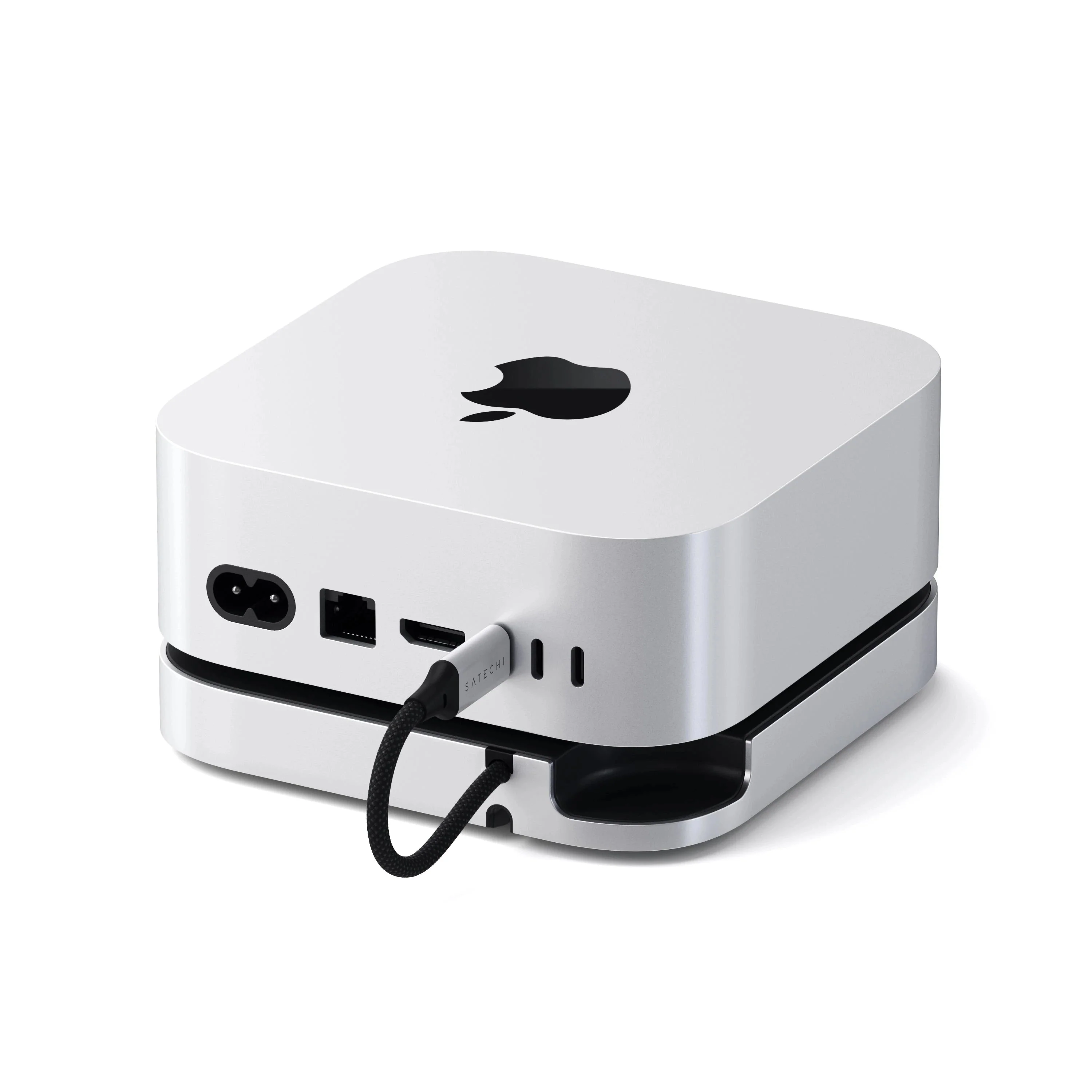 Hub para Mac mini (M4) con caja para disco SSD NVMe de Satechi - Image 3