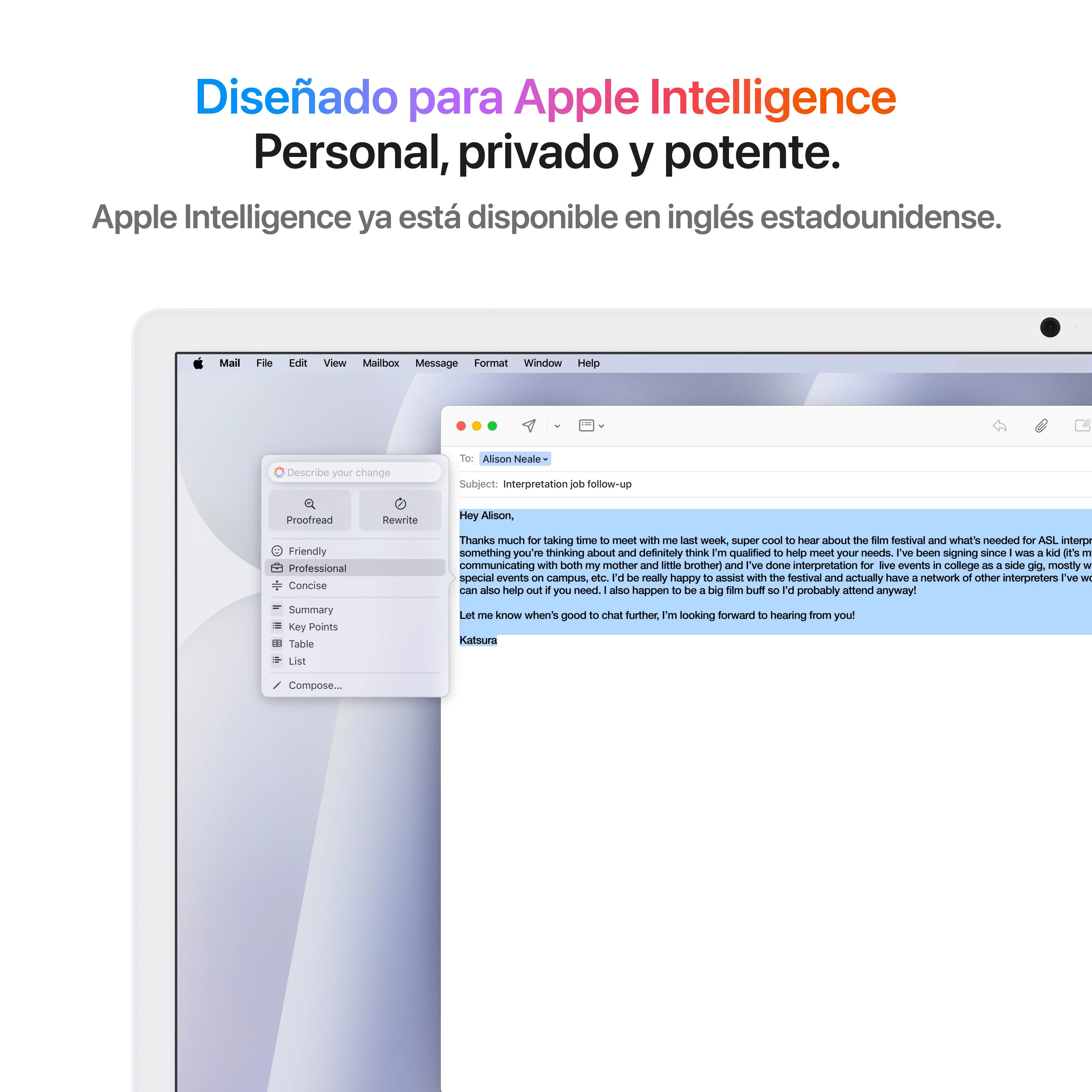 iMac con pantalla Retina 4,5K de 24 pulgadas: Chip M4 de Apple con CPU de 10 núcleos y GPU de 10 núcleos, 512 GB SSD - Plata - Image 5