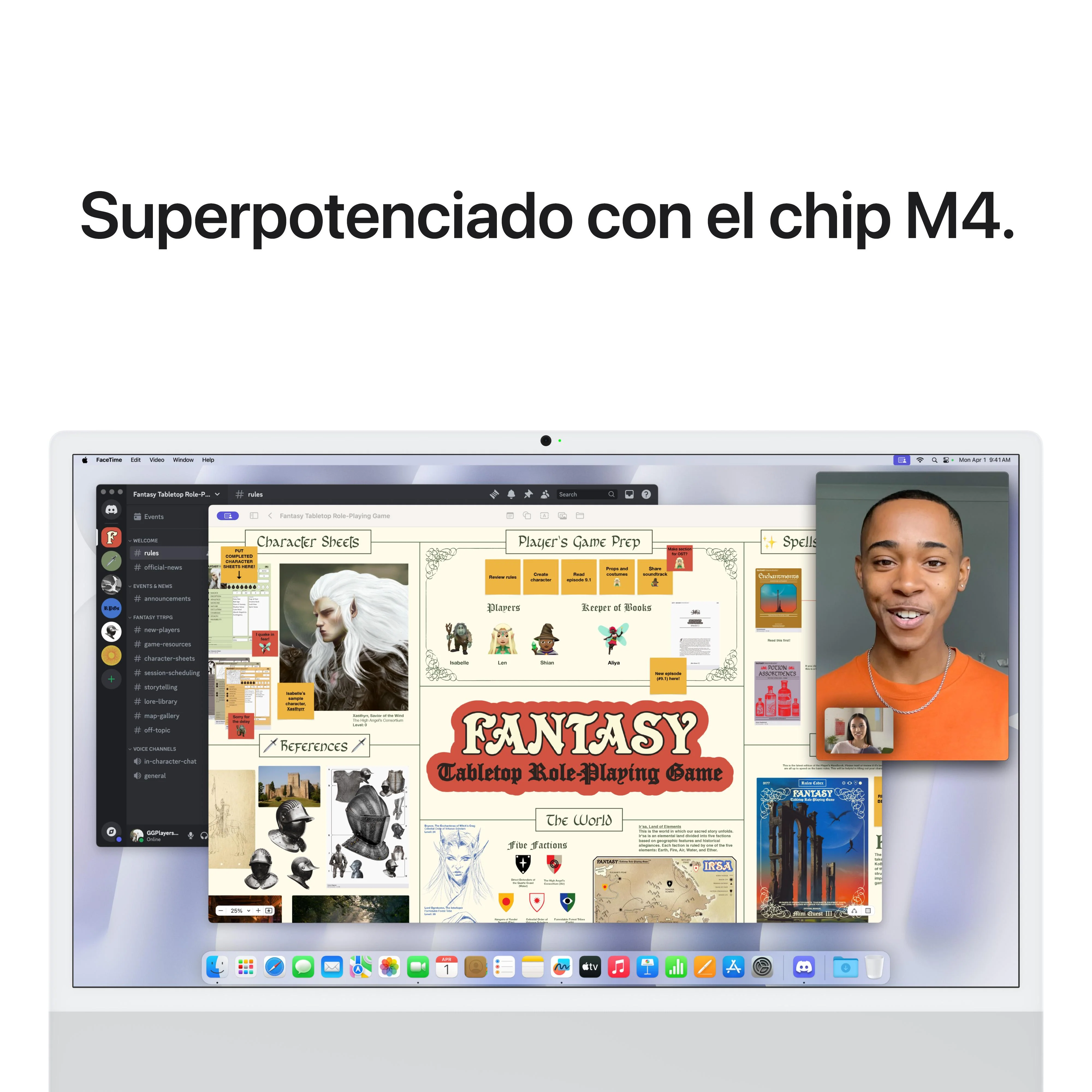 iMac con pantalla Retina 4,5K de 24 pulgadas: Chip M4 de Apple con CPU de 8 núcleos y GPU de 8 núcleos, 256 GB SSD - Plata - Image 6