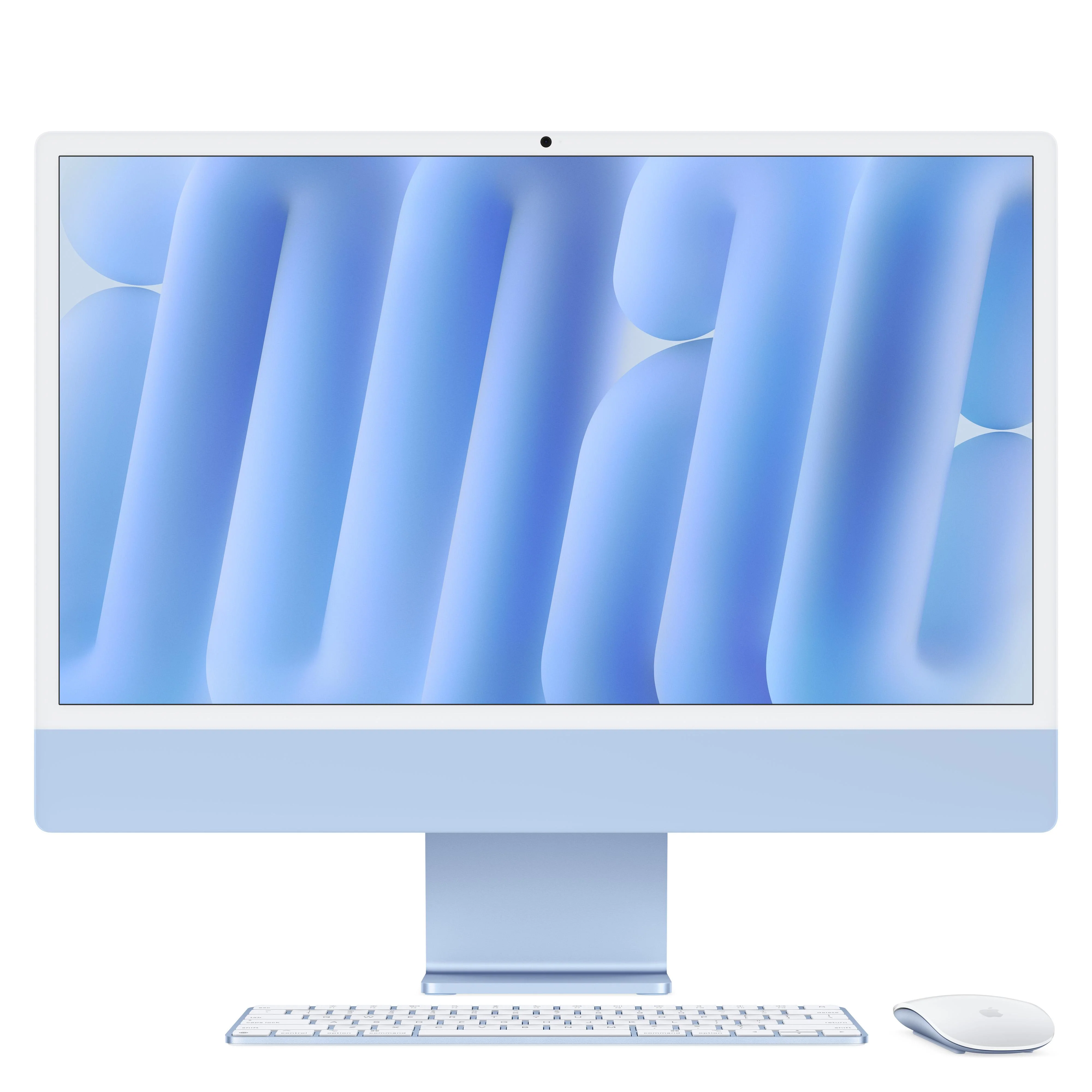 iMac con pantalla Retina 4,5K de 24 pulgadas: Chip M4 de Apple con CPU de 8 nĂșcleos y GPU de 8 nĂșcleos, 256 GB SSD - Azul