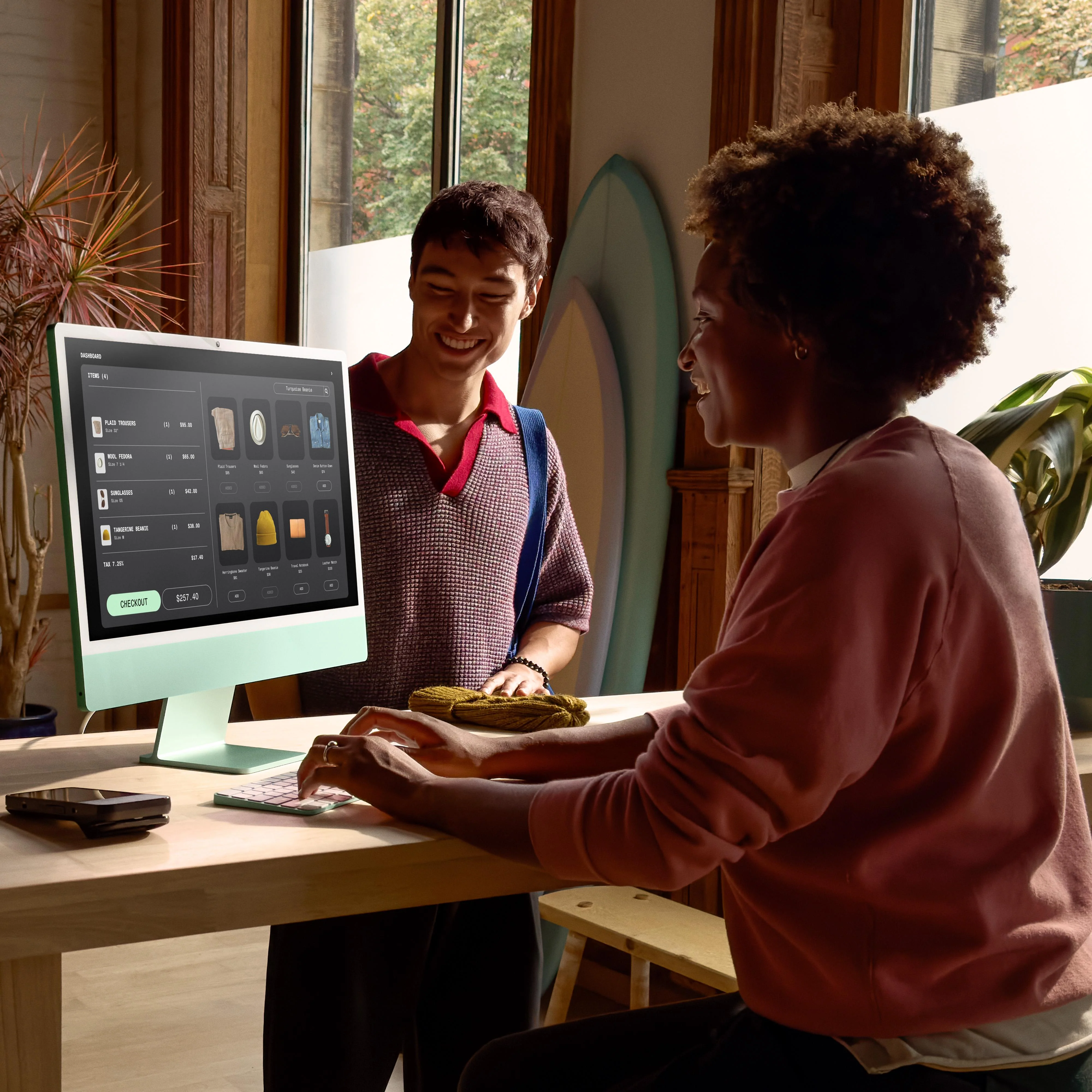 iMac con pantalla Retina 4,5K de 24 pulgadas: Chip M4 de Apple con CPU de 10 nĂșcleos y GPU de 10 nĂșcleos, 512 GB SSD - Azul - Image 8