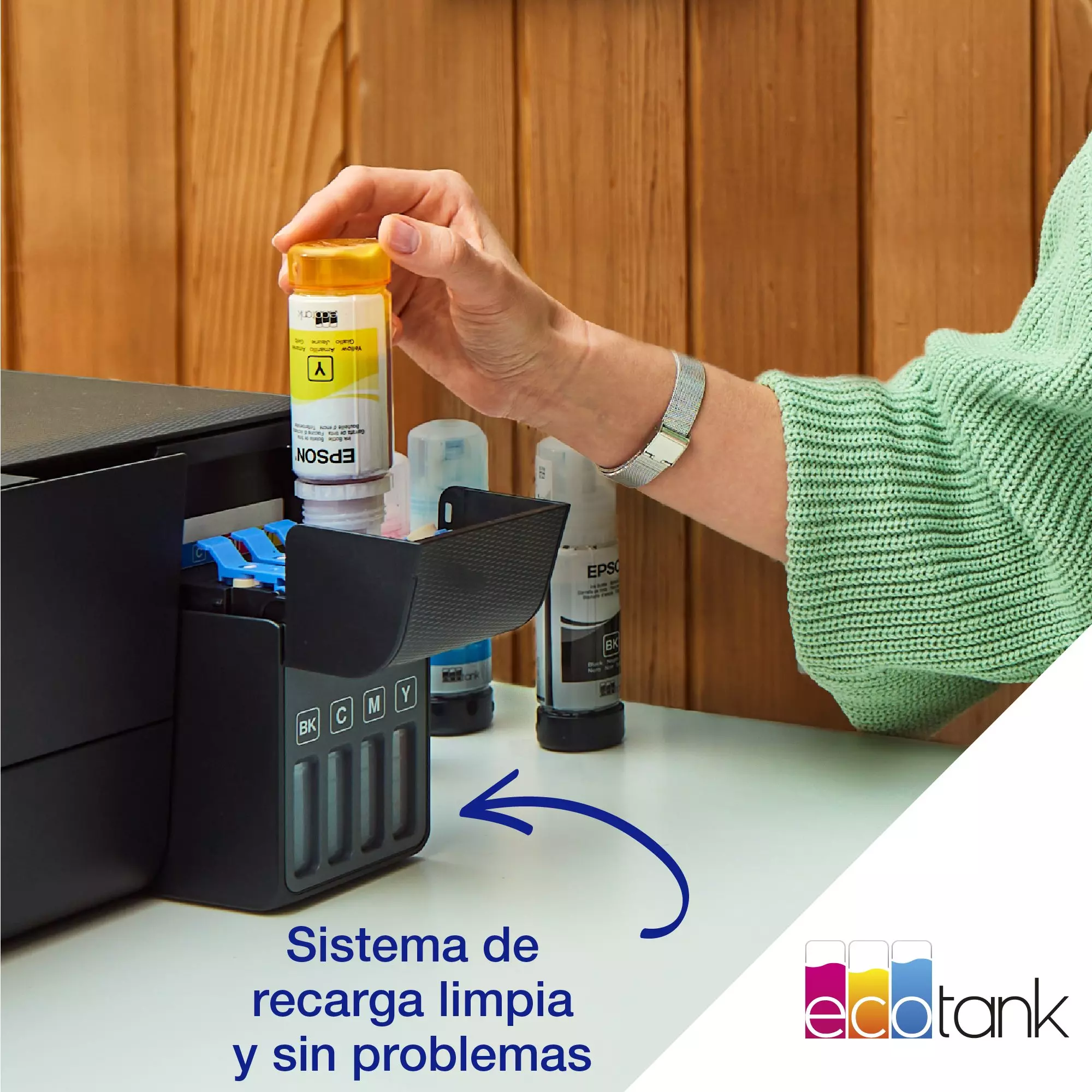 Impresora EcoTank ET-2840 de Epson - Negro - Image 4